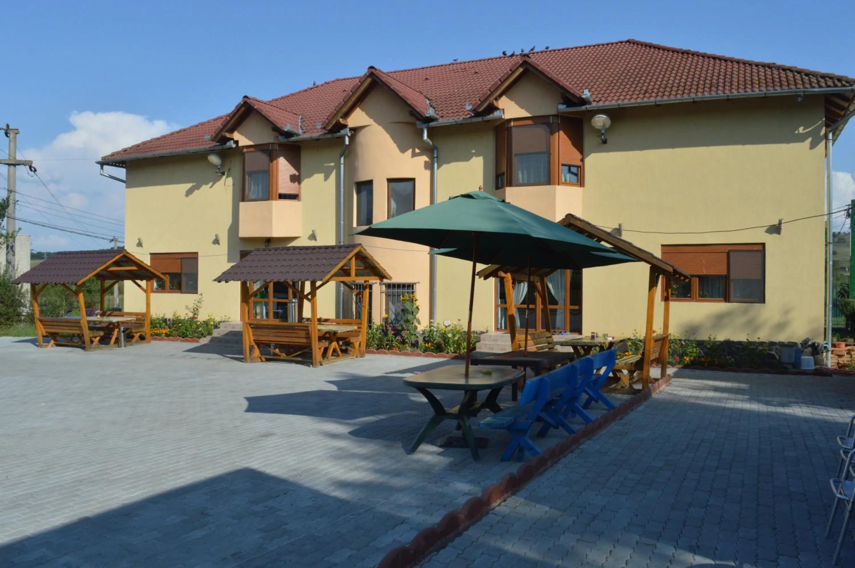 Patio in Pensiunea Stan