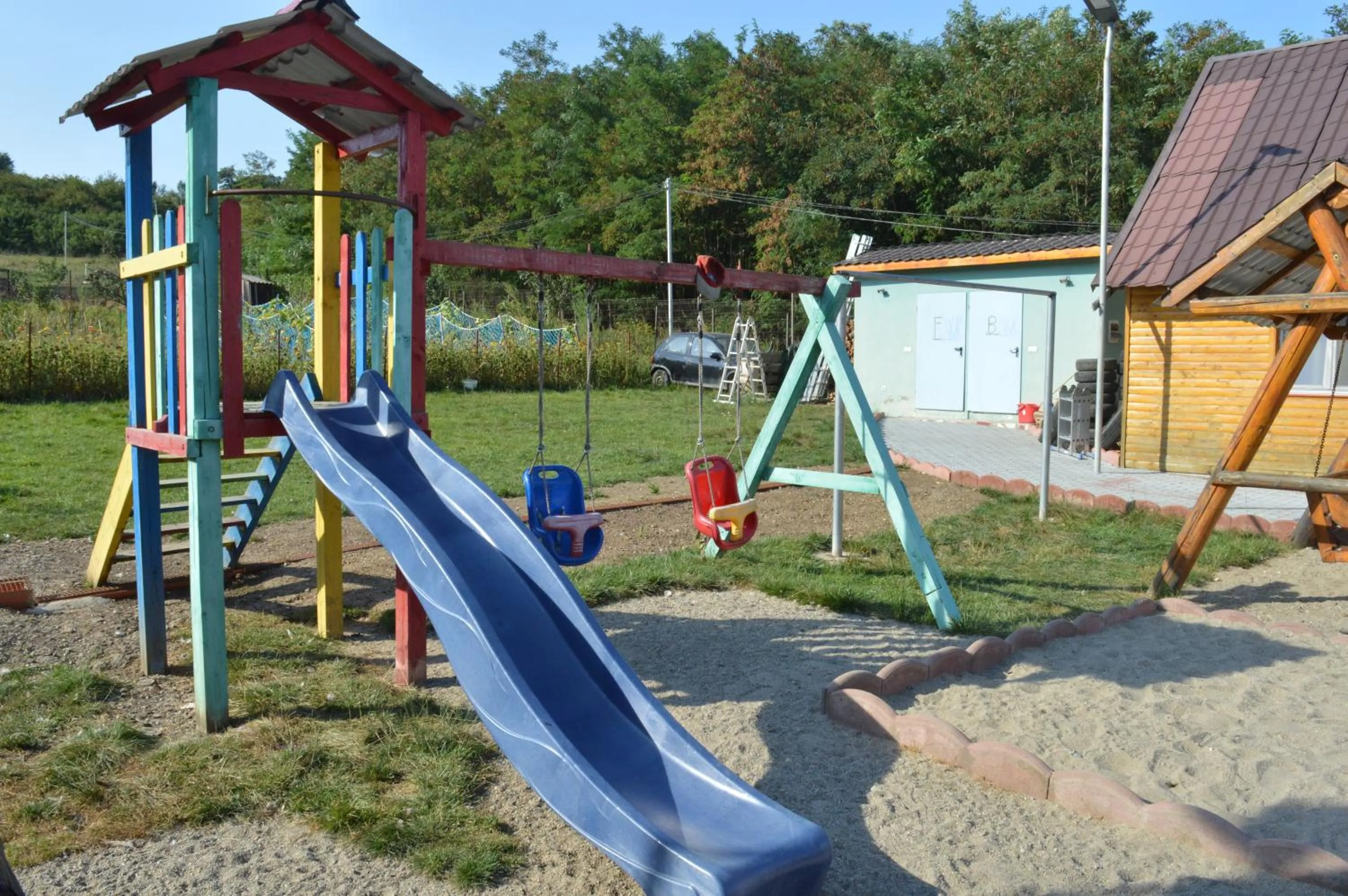 Children play ground in Pensiunea Stan