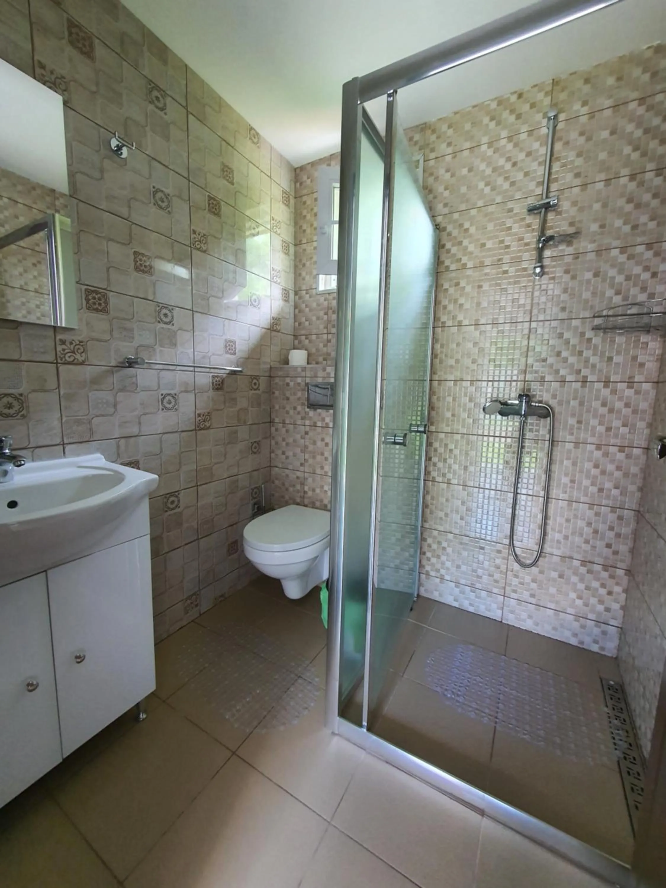 Shower in Pensiunea Stan