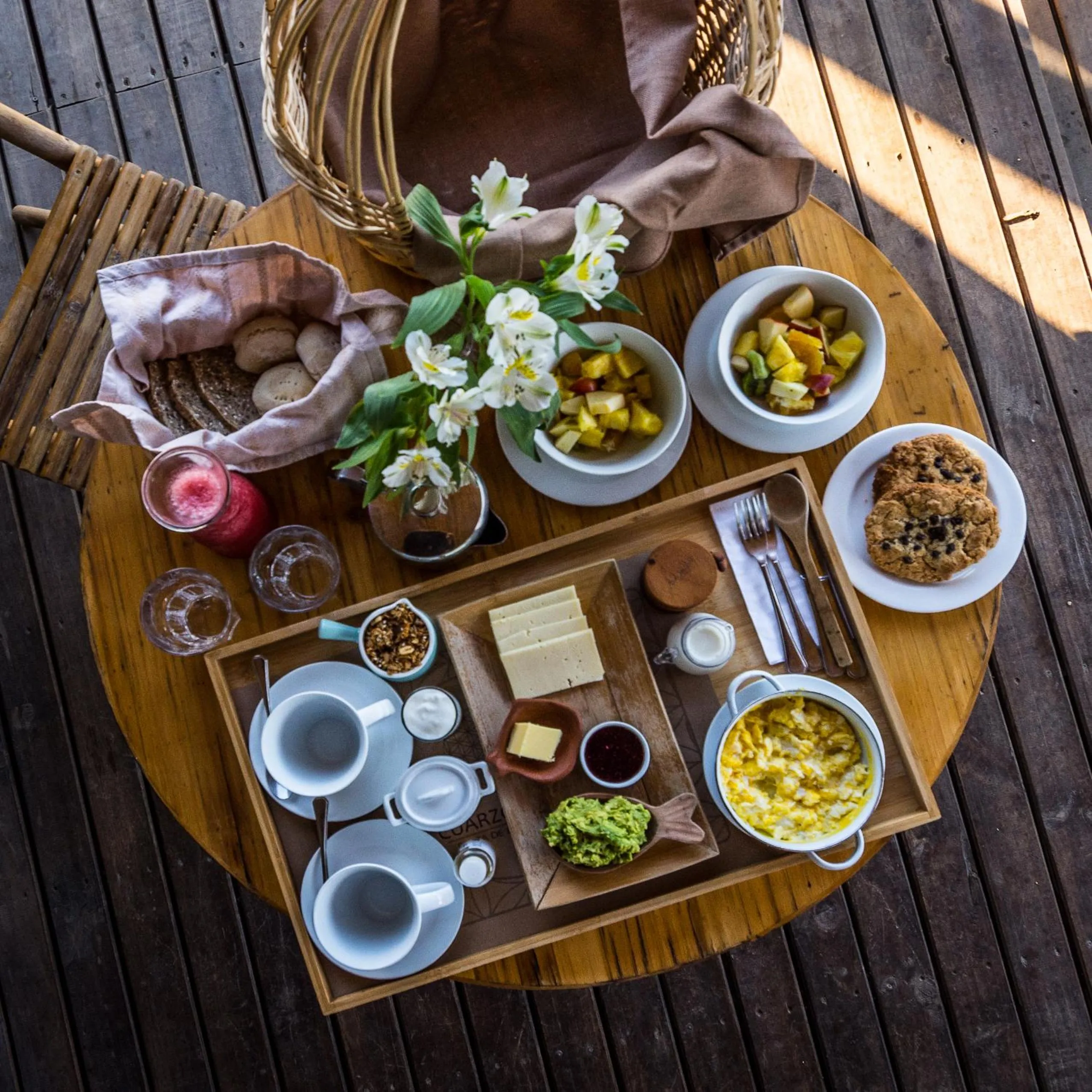 Breakfast in Cuarzo Lodge