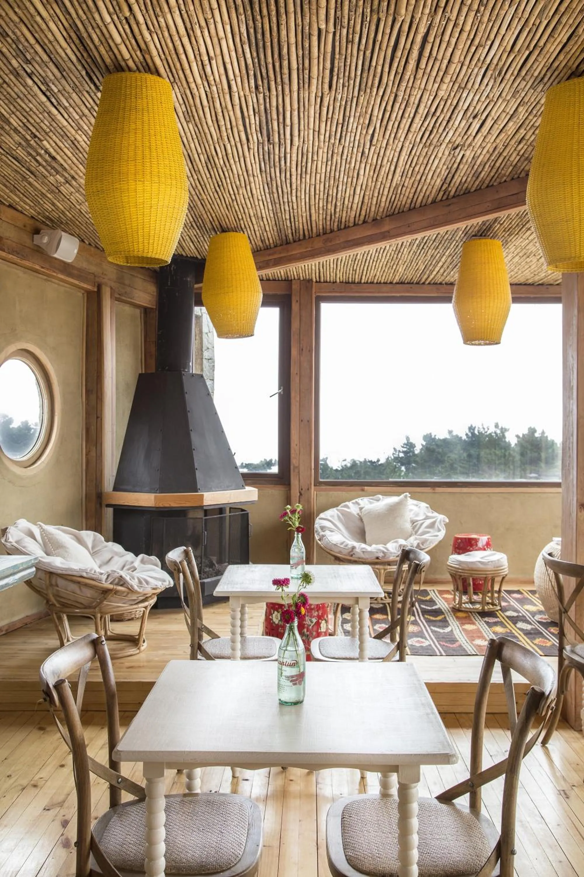 Communal lounge/ TV room in Cuarzo Lodge