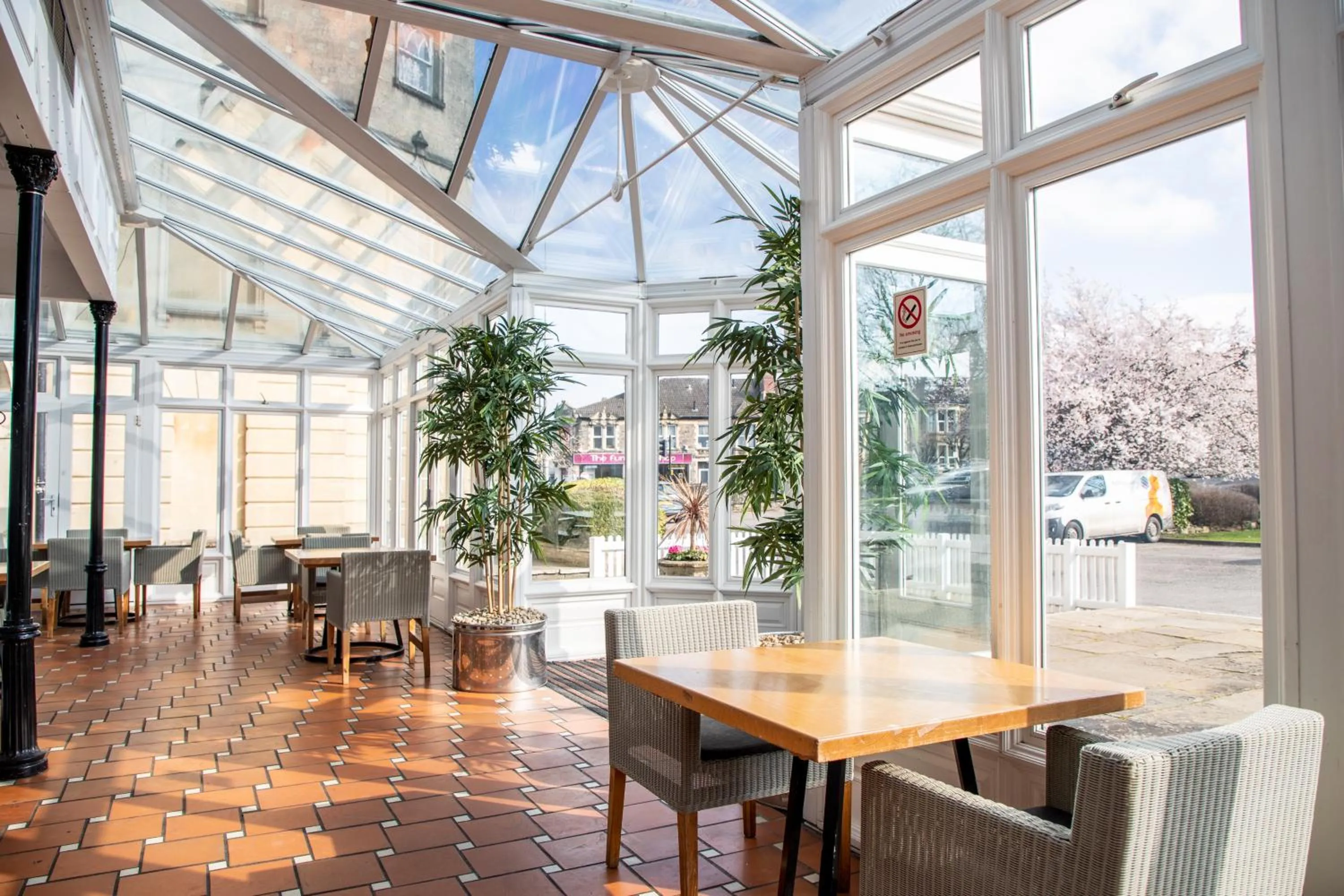 Seating area in Arnos Manor Hotel