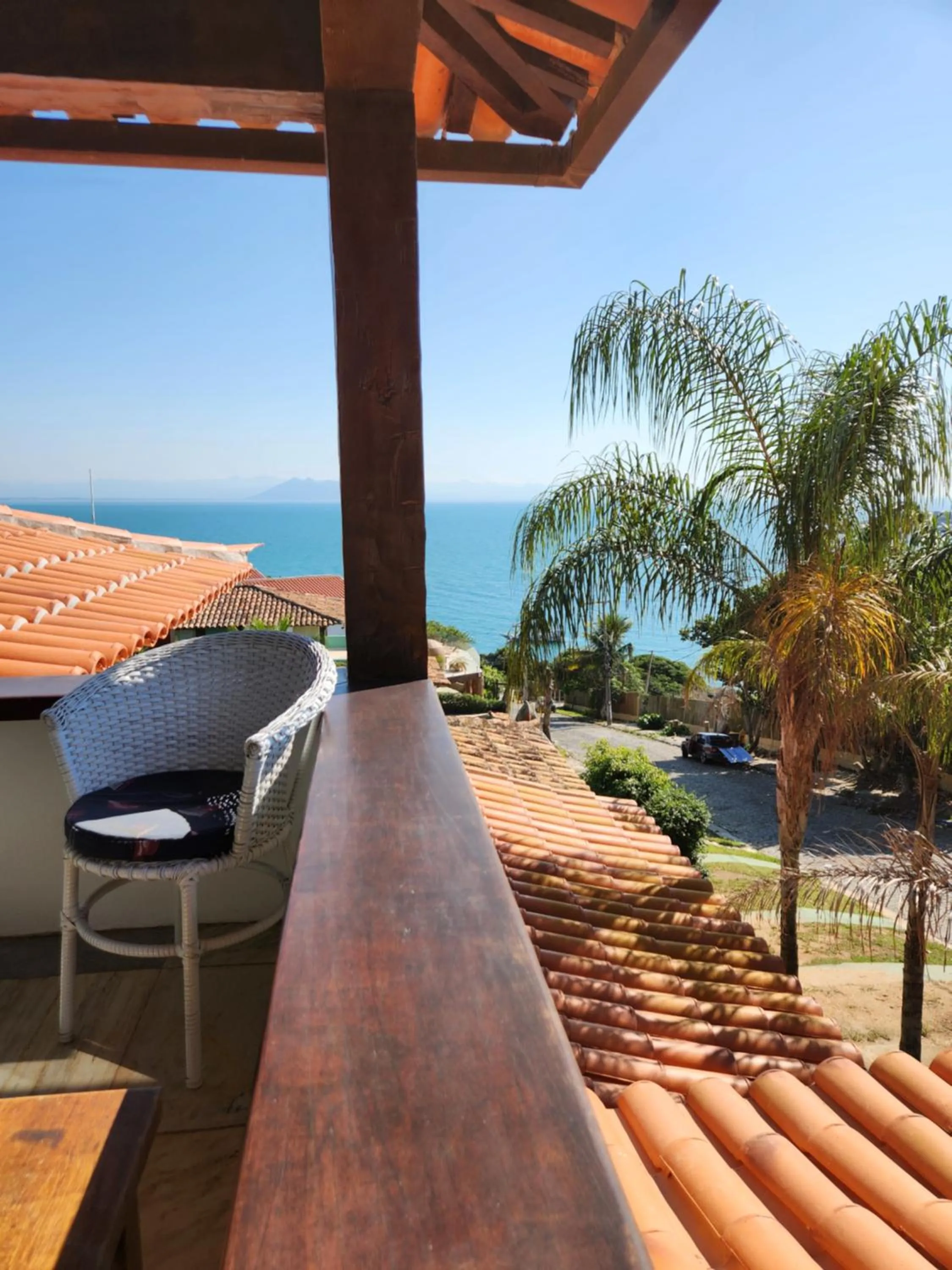 Bird's eye view in Pousada Dreamland Buzios