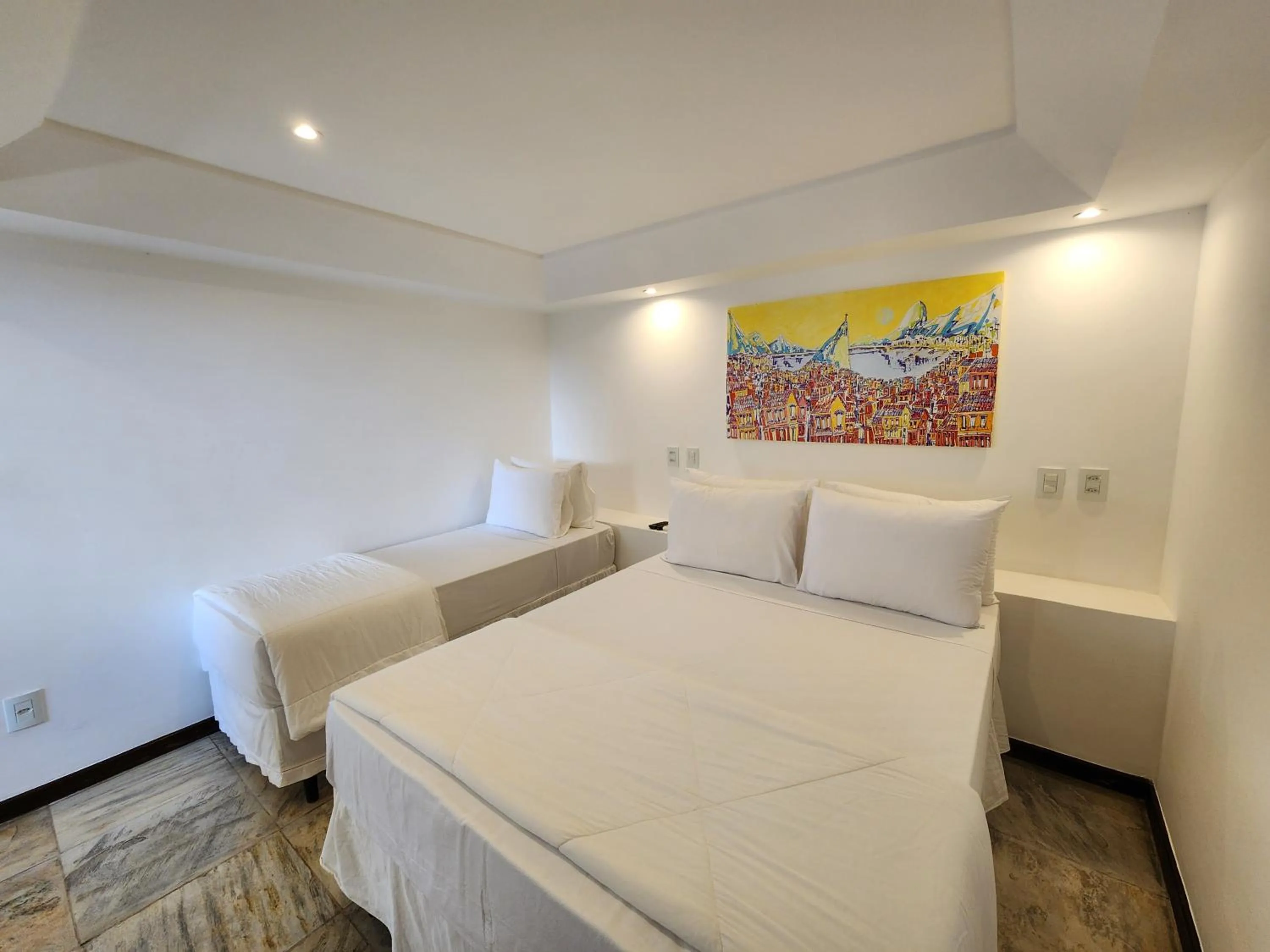 Bed in Pousada Dreamland Buzios