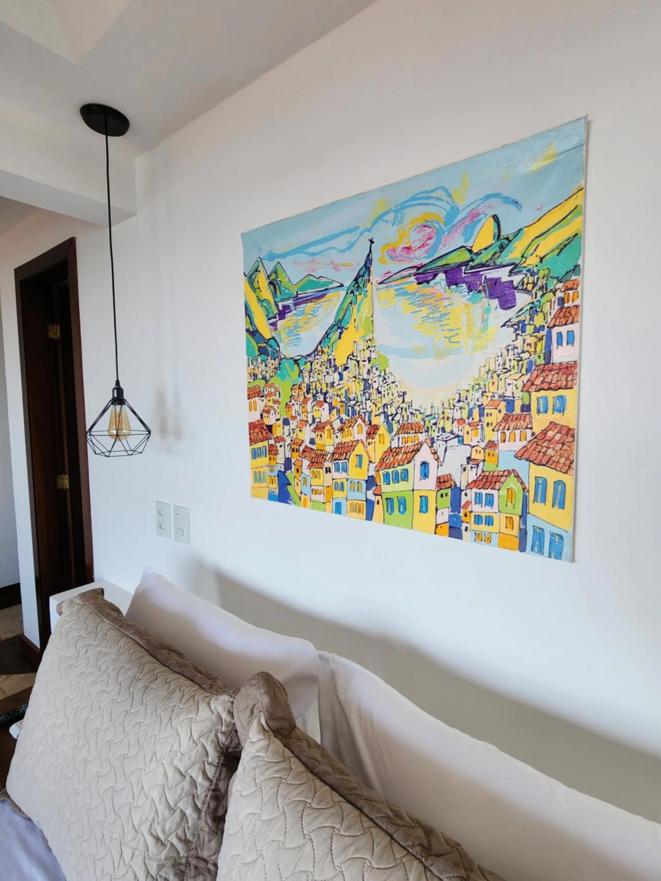 Bed in Pousada Dreamland Buzios