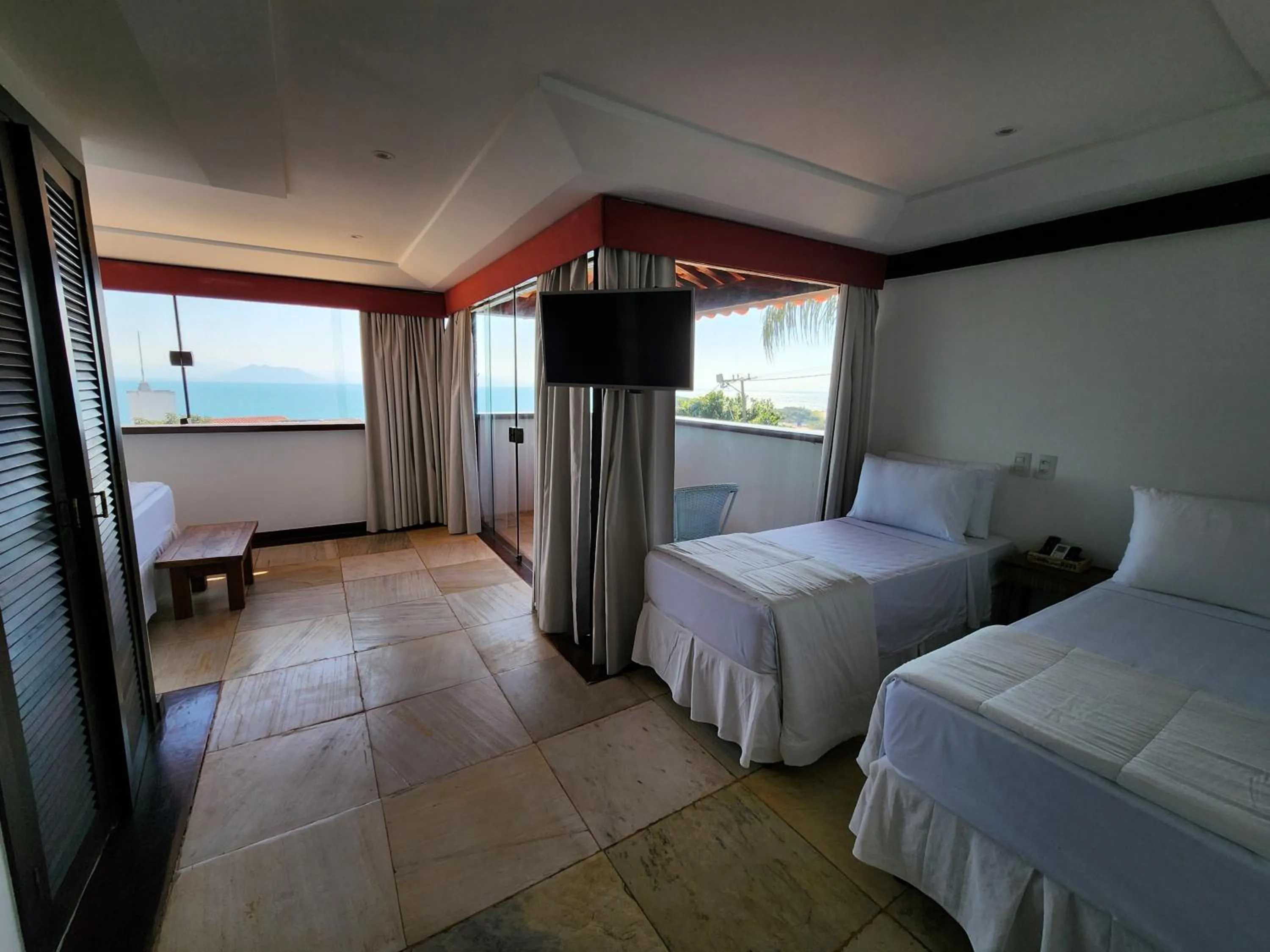 Bed in Pousada Dreamland Buzios