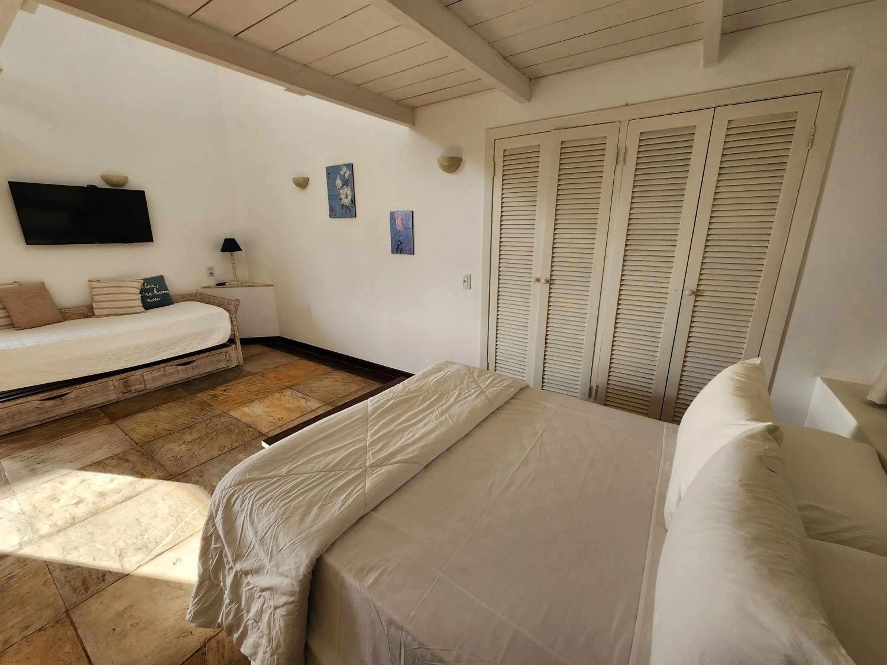 Bed in Pousada Dreamland Buzios