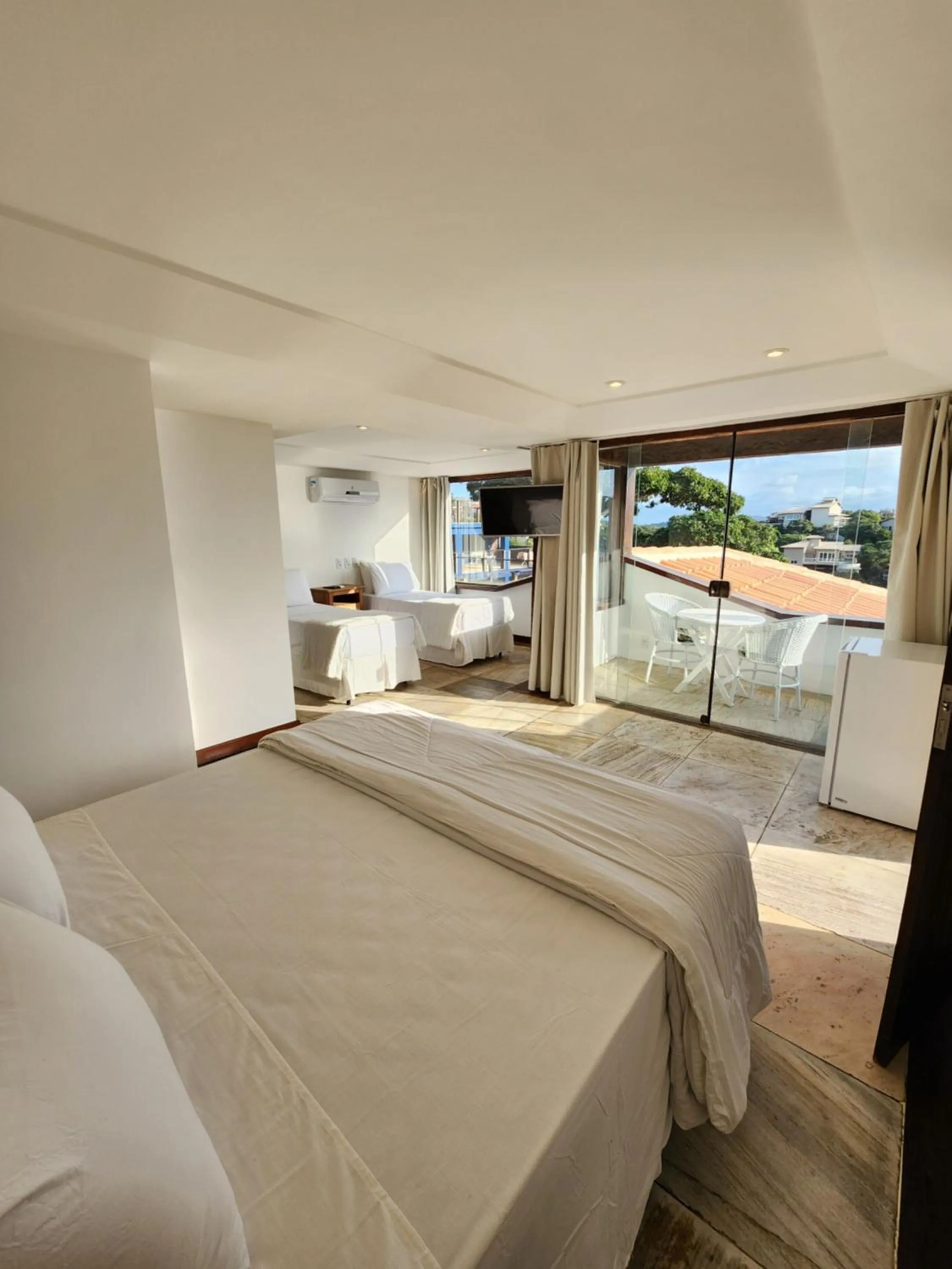 Bed in Pousada Dreamland Buzios