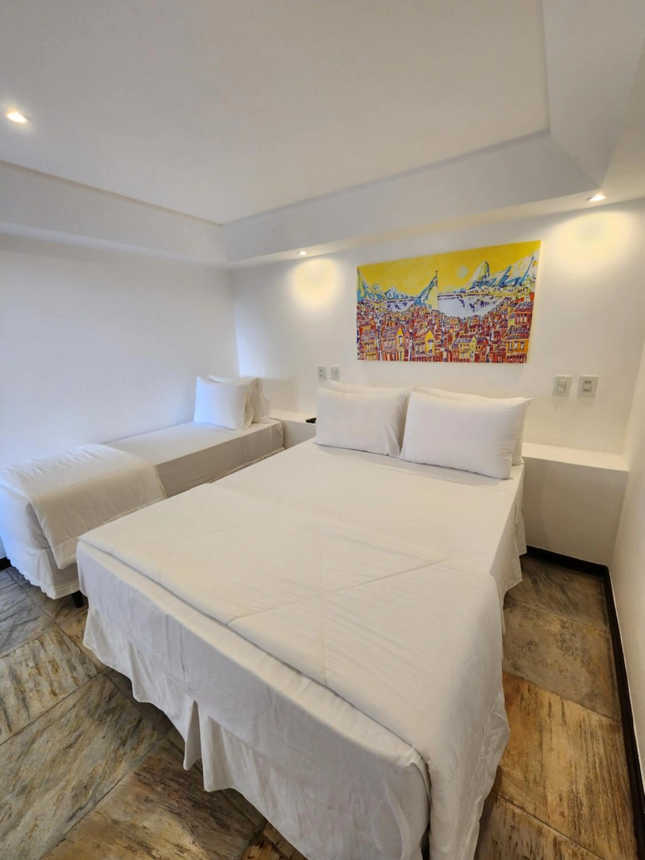 Bed in Pousada Dreamland Buzios