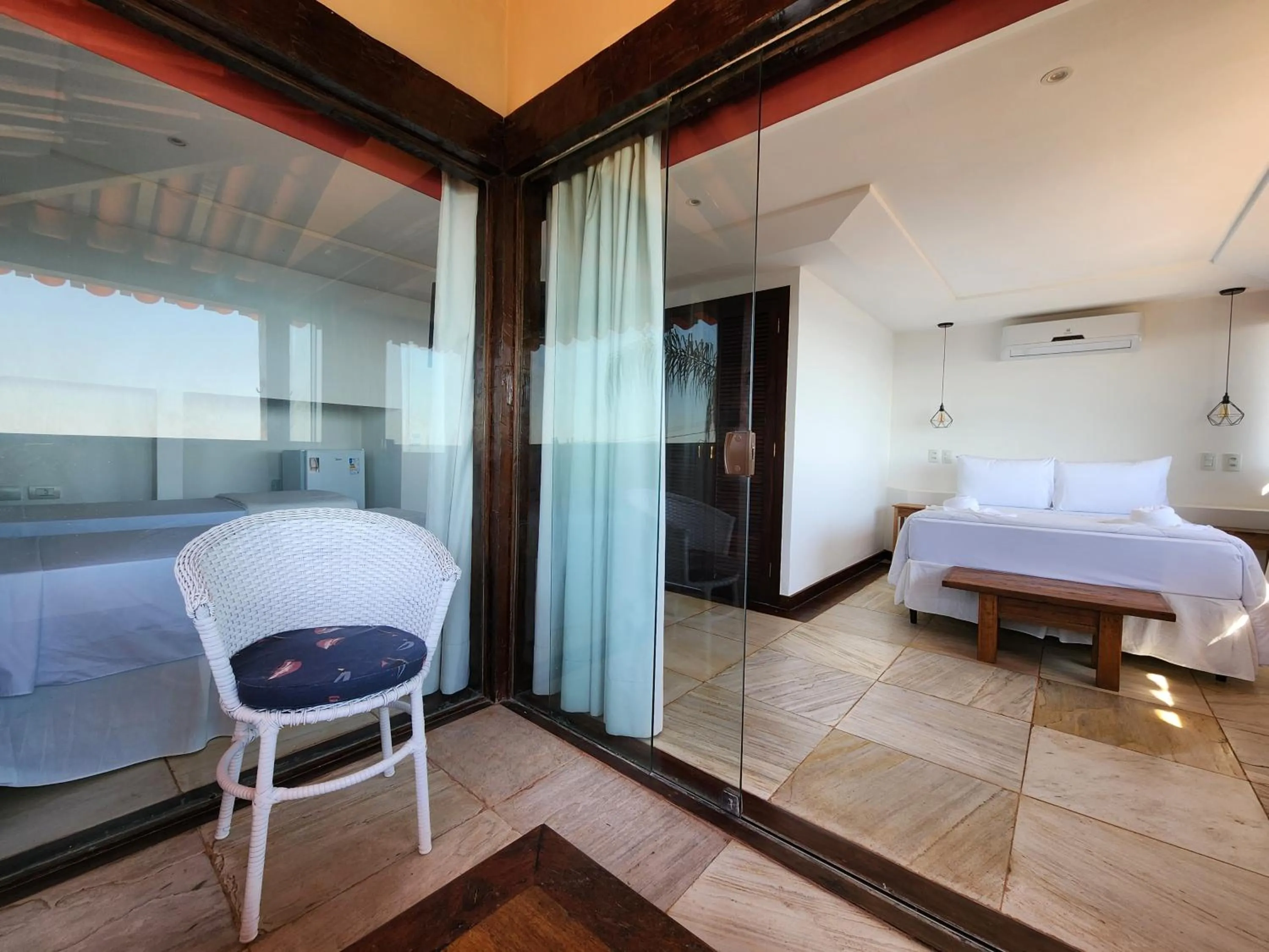 Bed in Pousada Dreamland Buzios