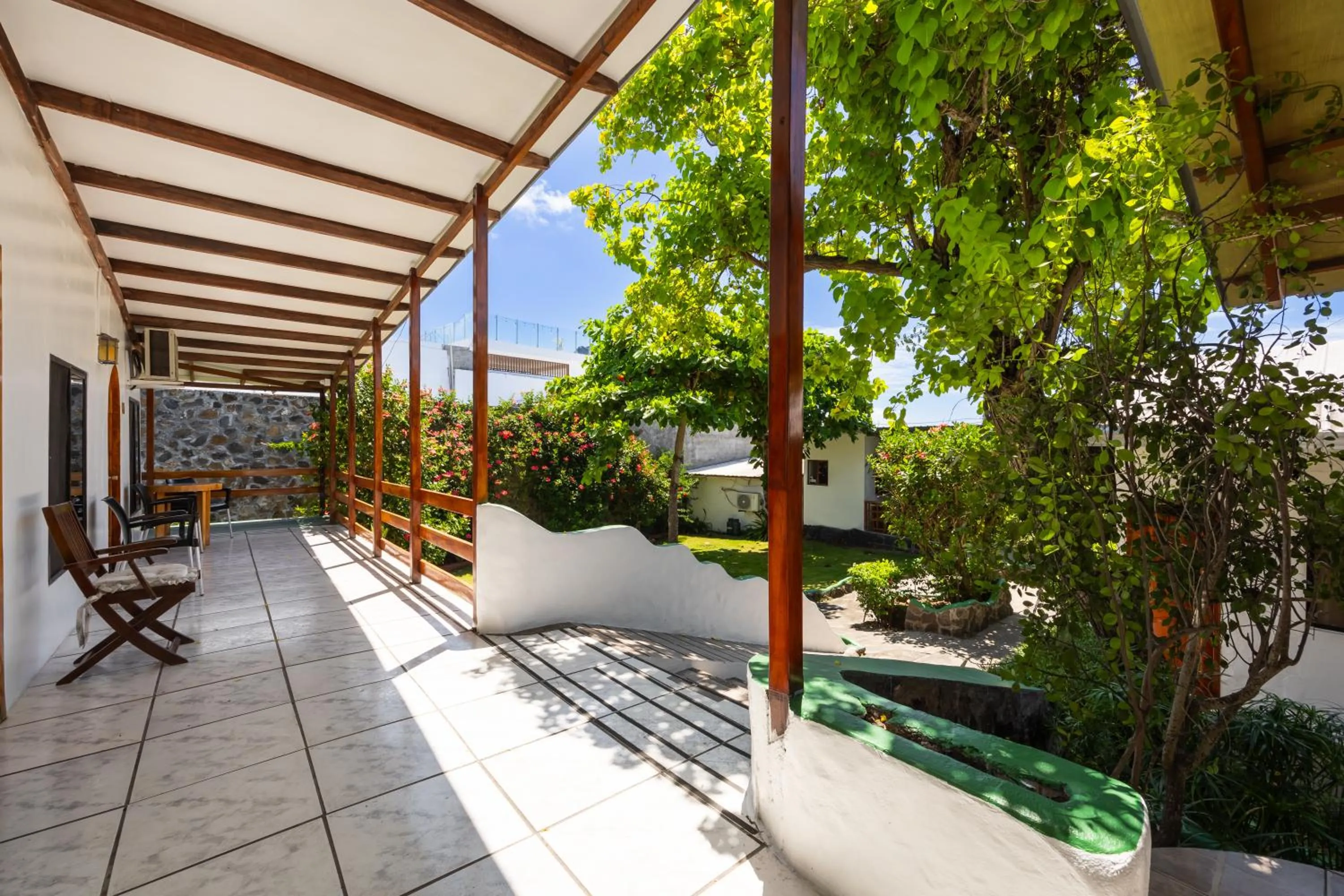 Balcony/Terrace in La Peregrina Galapagos B&B