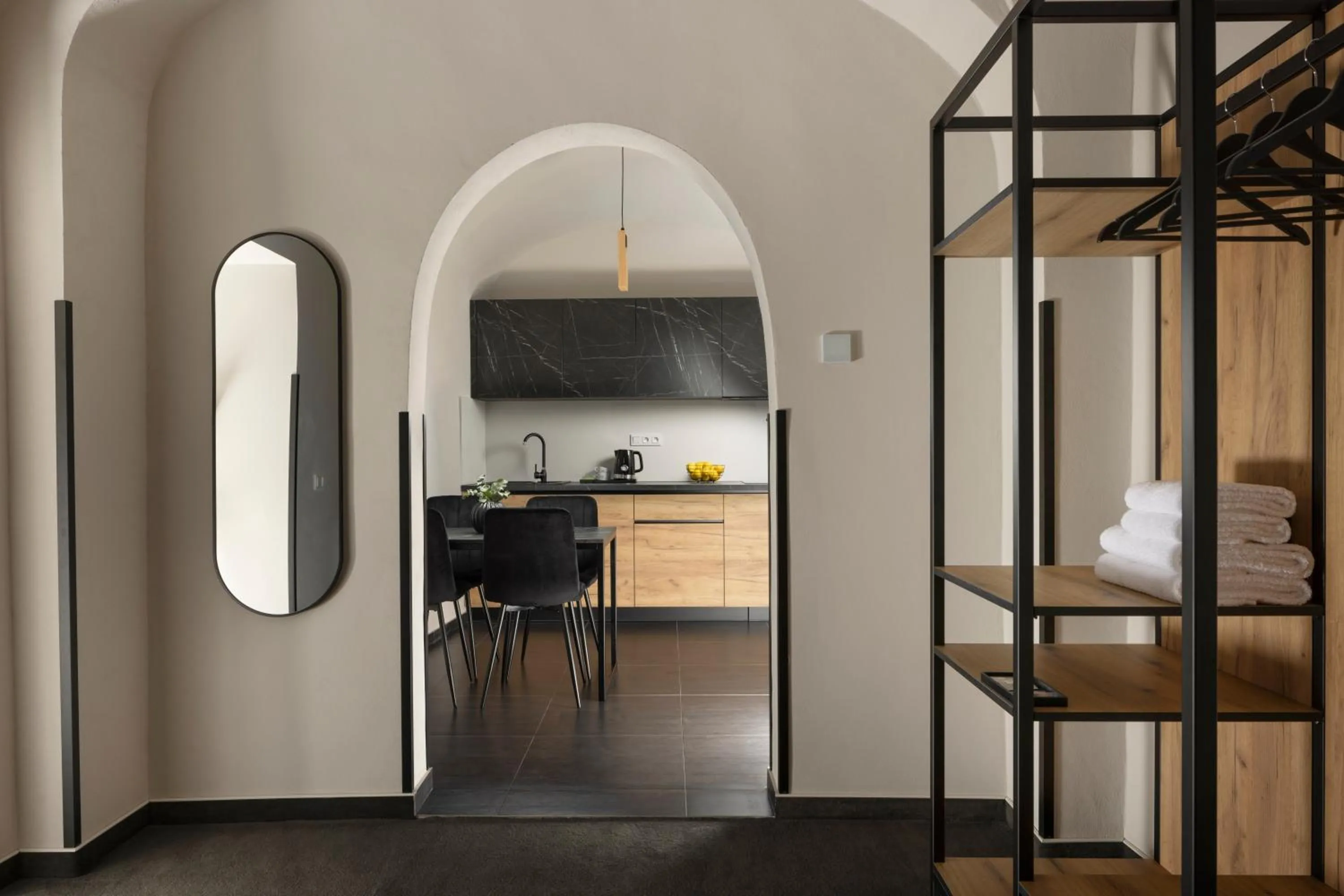 Kitchen or kitchenette in Hotel Savorsky