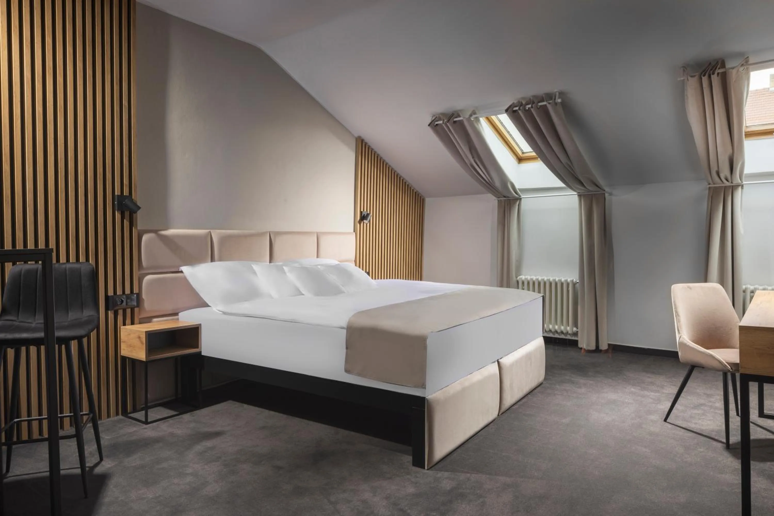 Bed in Hotel Savorsky