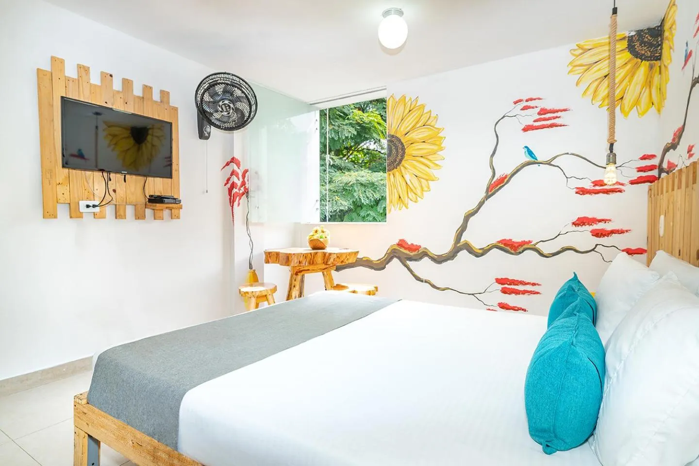 Photo of the whole room in Jardin de Provenza