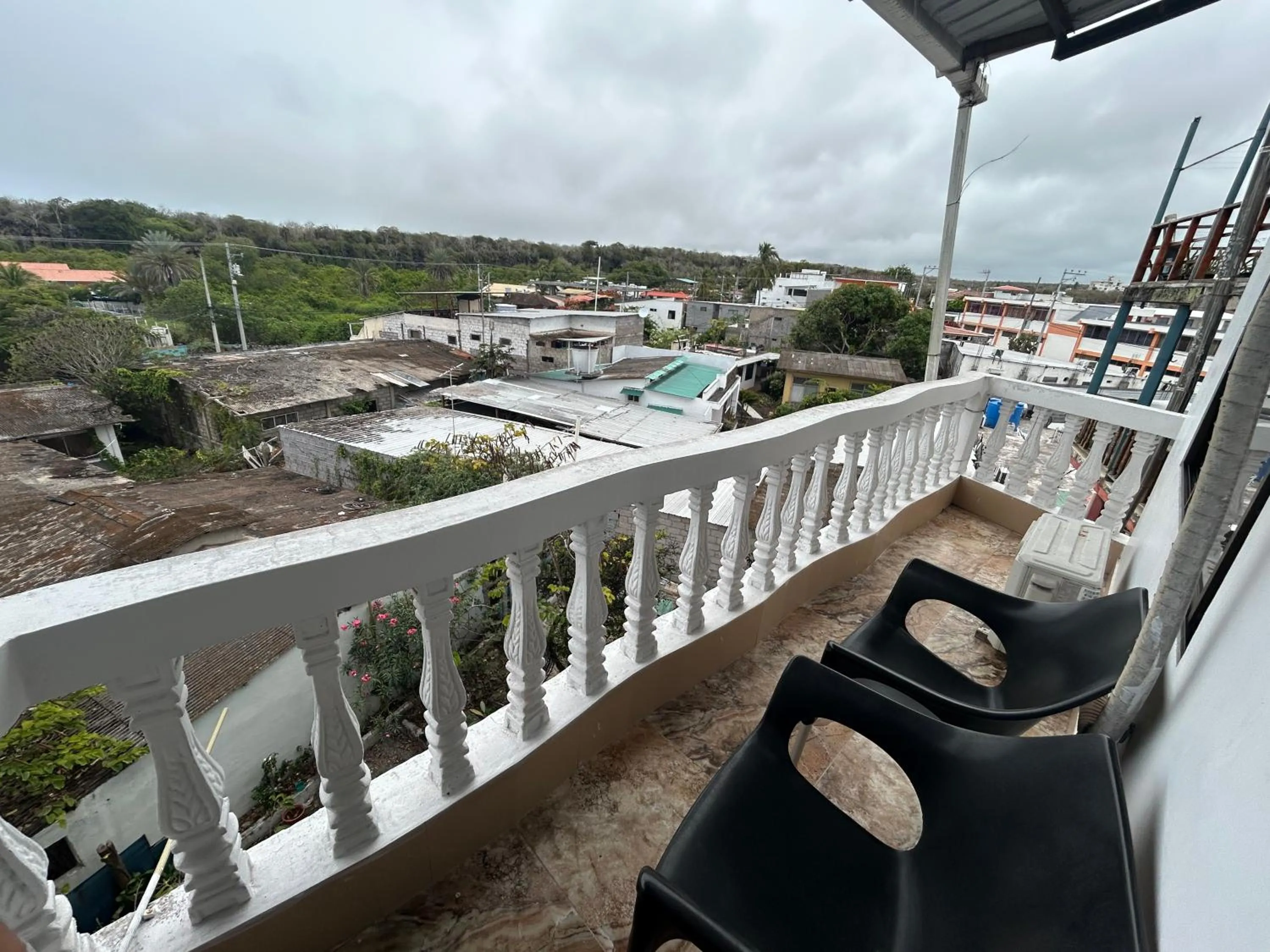 Patio in Hostal Sir Francis Drake