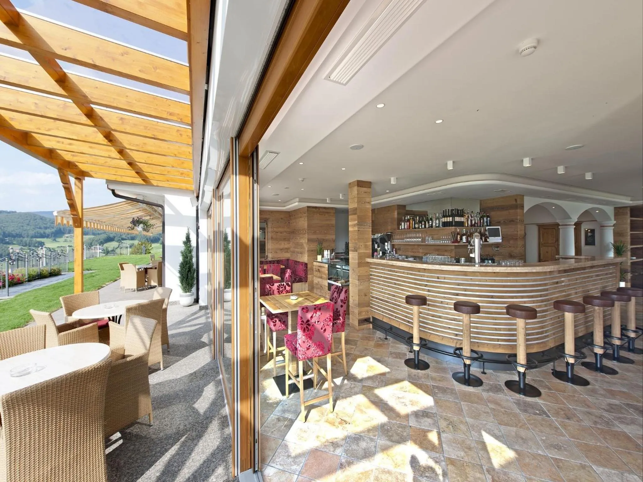 Lounge or bar in Hotel Rosslaufhof