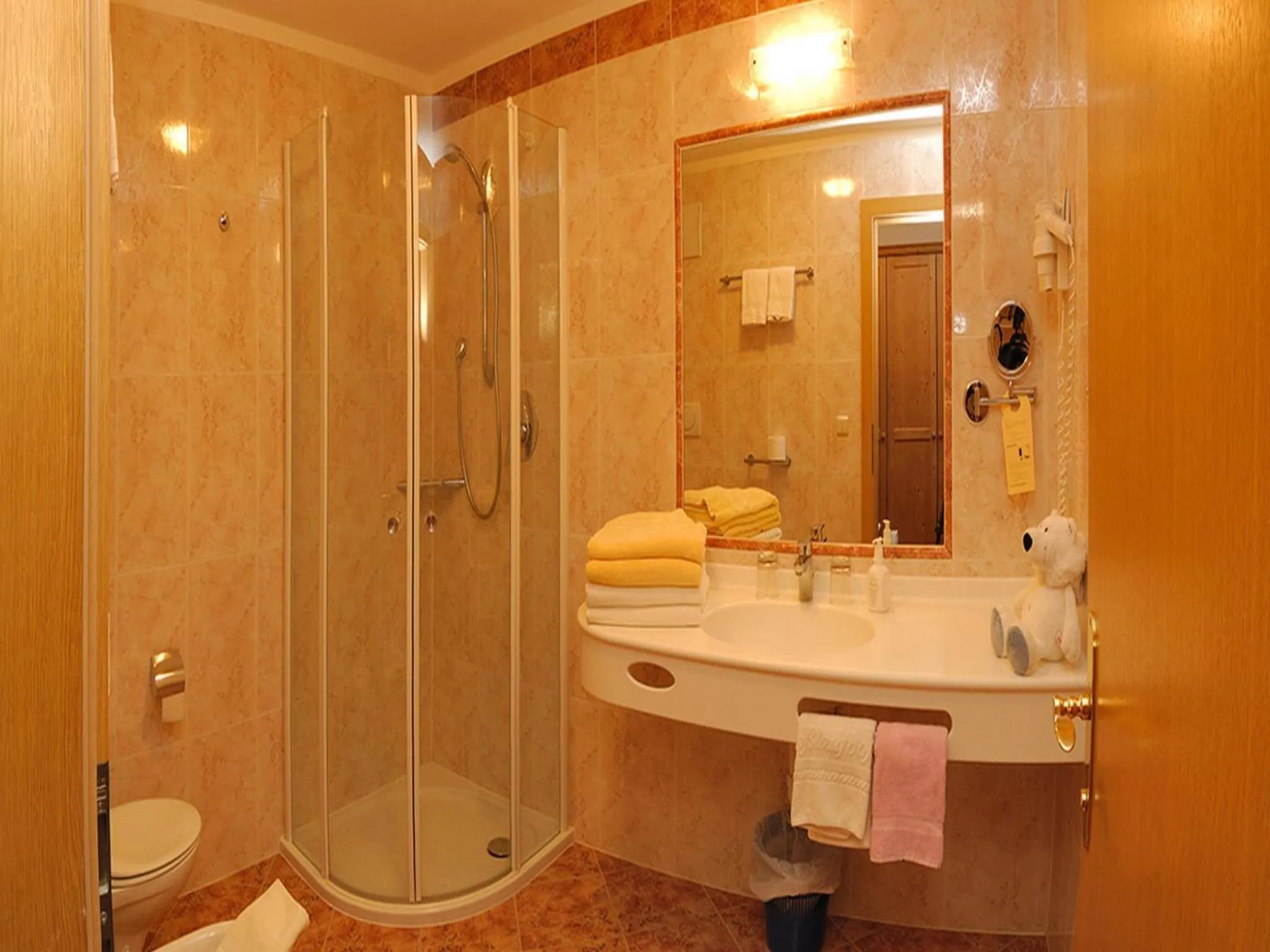 Bathroom in Hotel Rosslaufhof