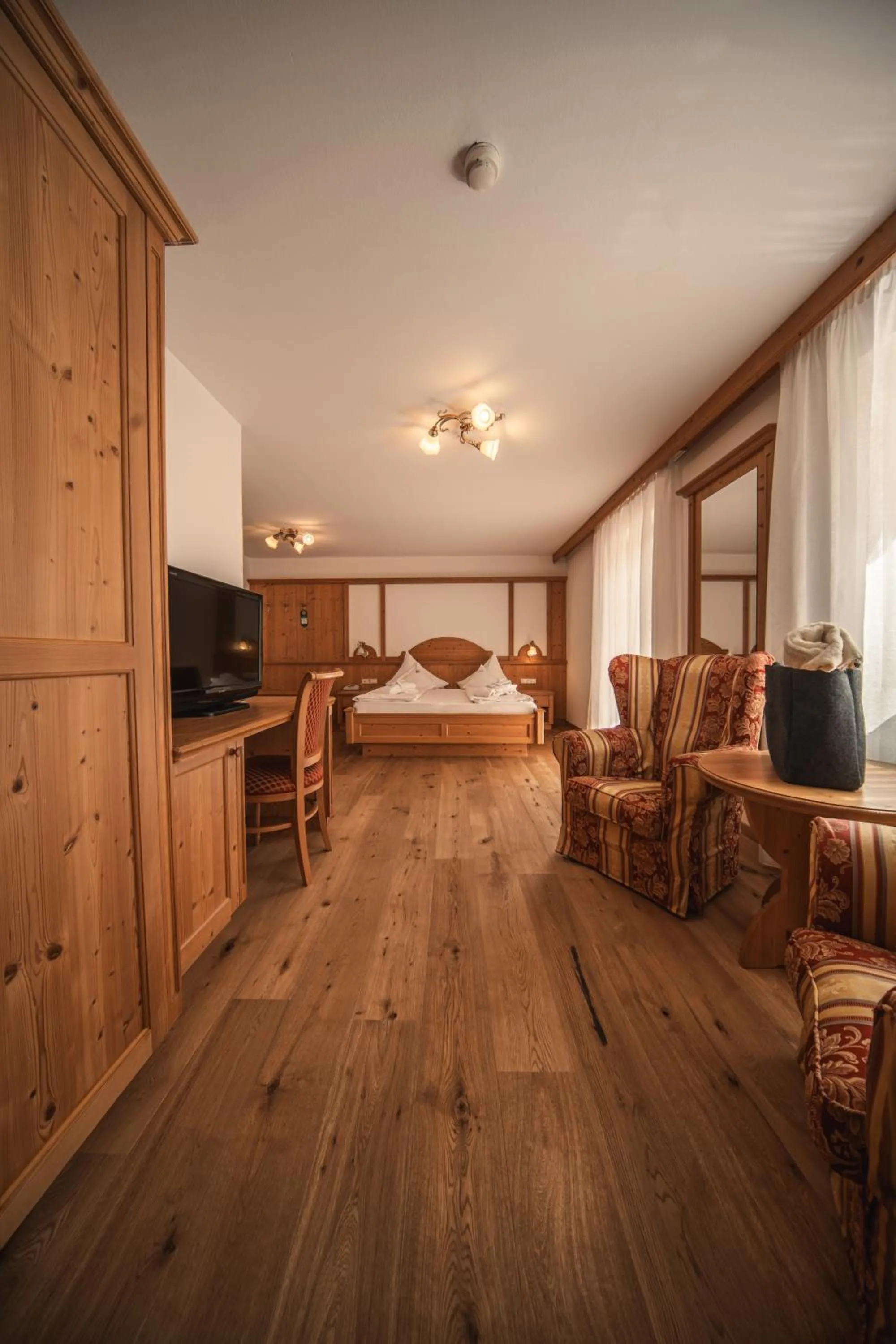 Bed in Hotel Rosslaufhof