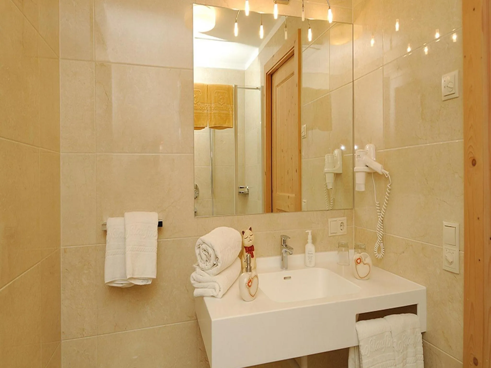 Bathroom in Hotel Rosslaufhof