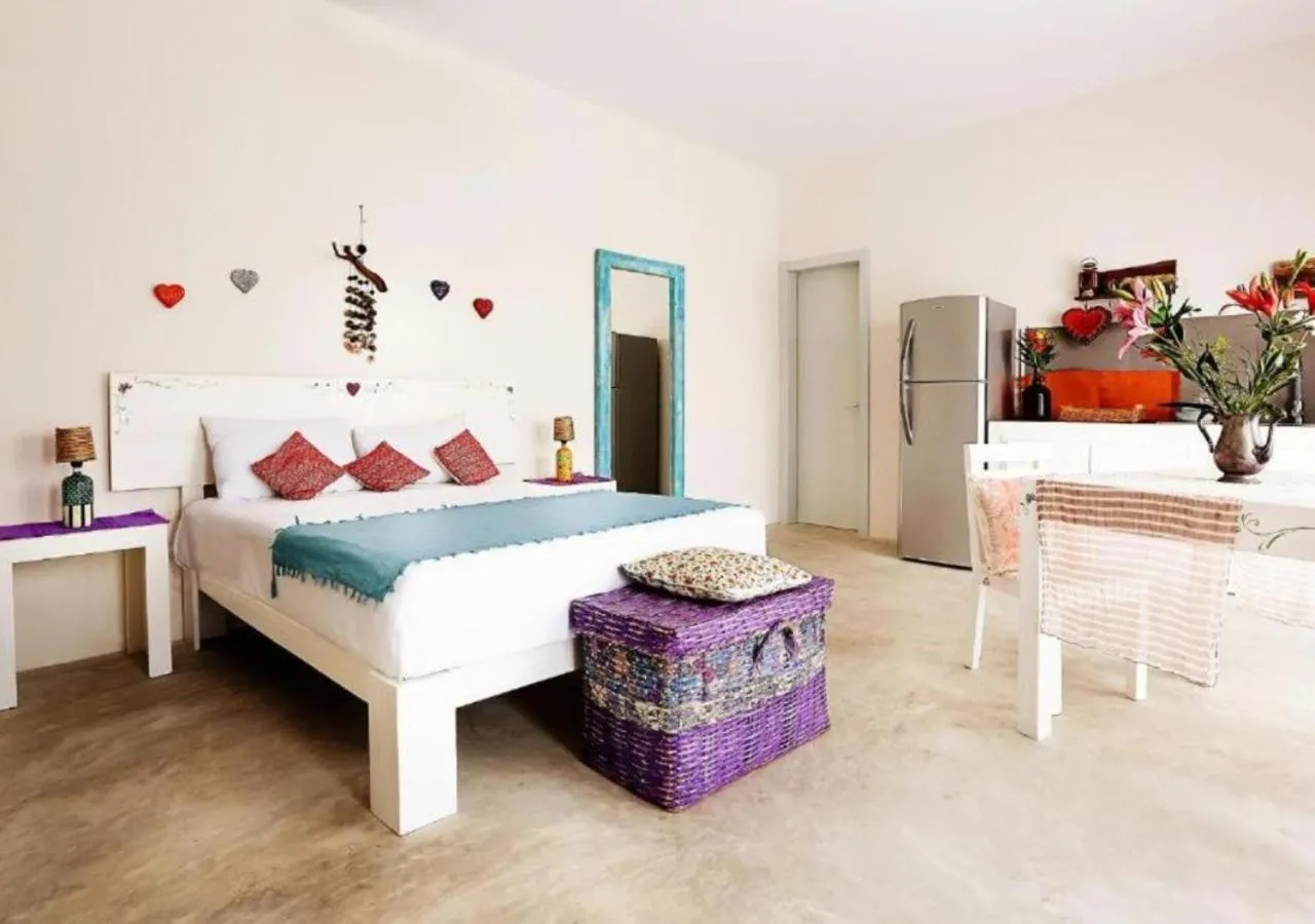 Photo of the whole room, Bed in XscapeTulum