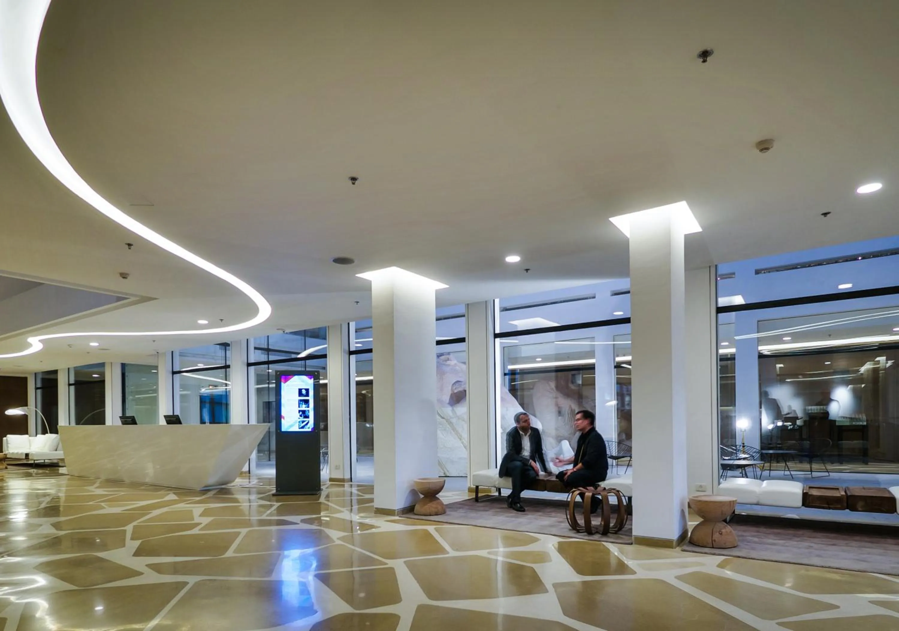 Lobby or reception in Elma Hotel and Art Complex