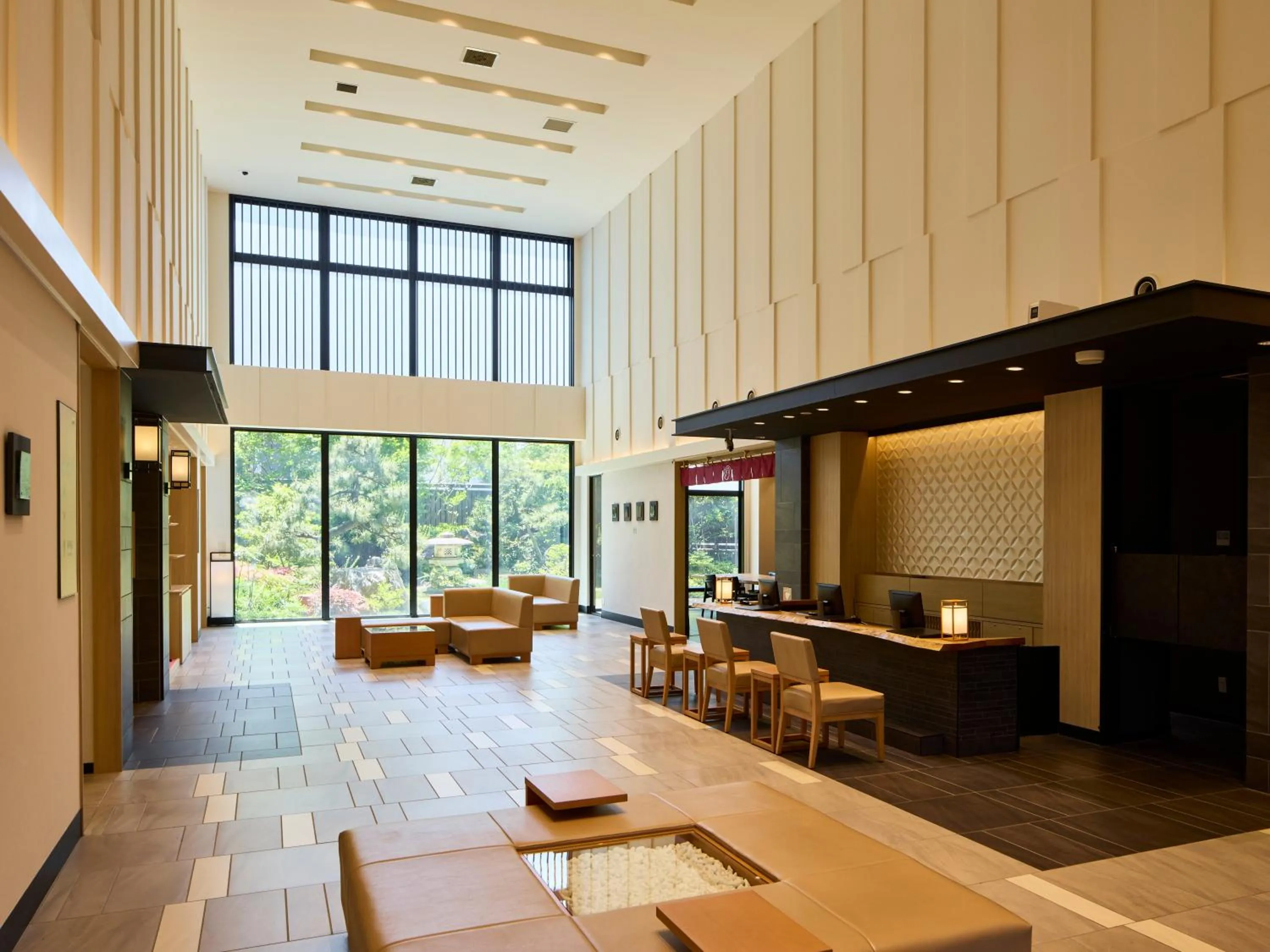 Lobby or reception in Kanazawa Sainoniwa Hotel