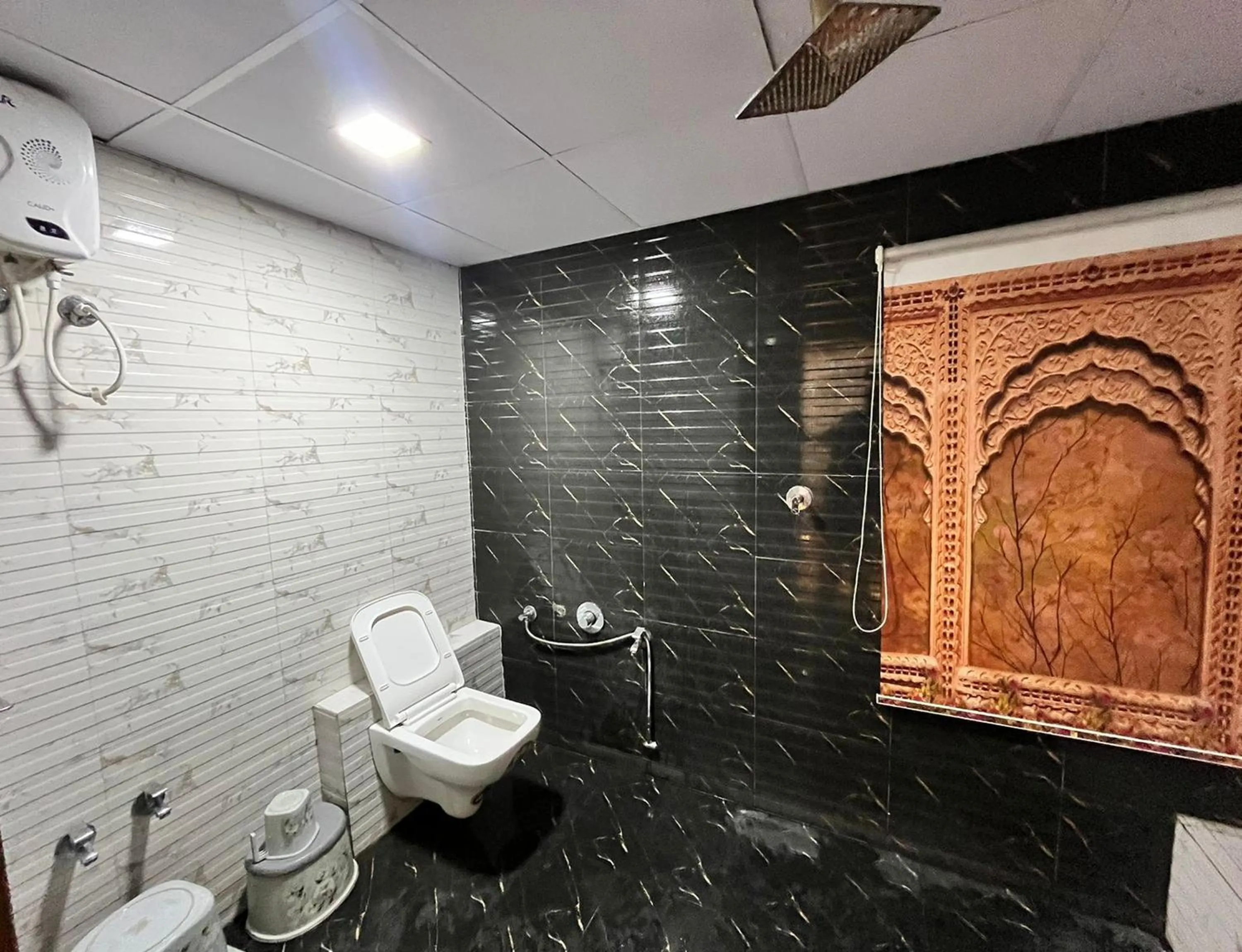 Bathroom in Hotel The Grand Near Maninagar Railway Station Ahmedabad
