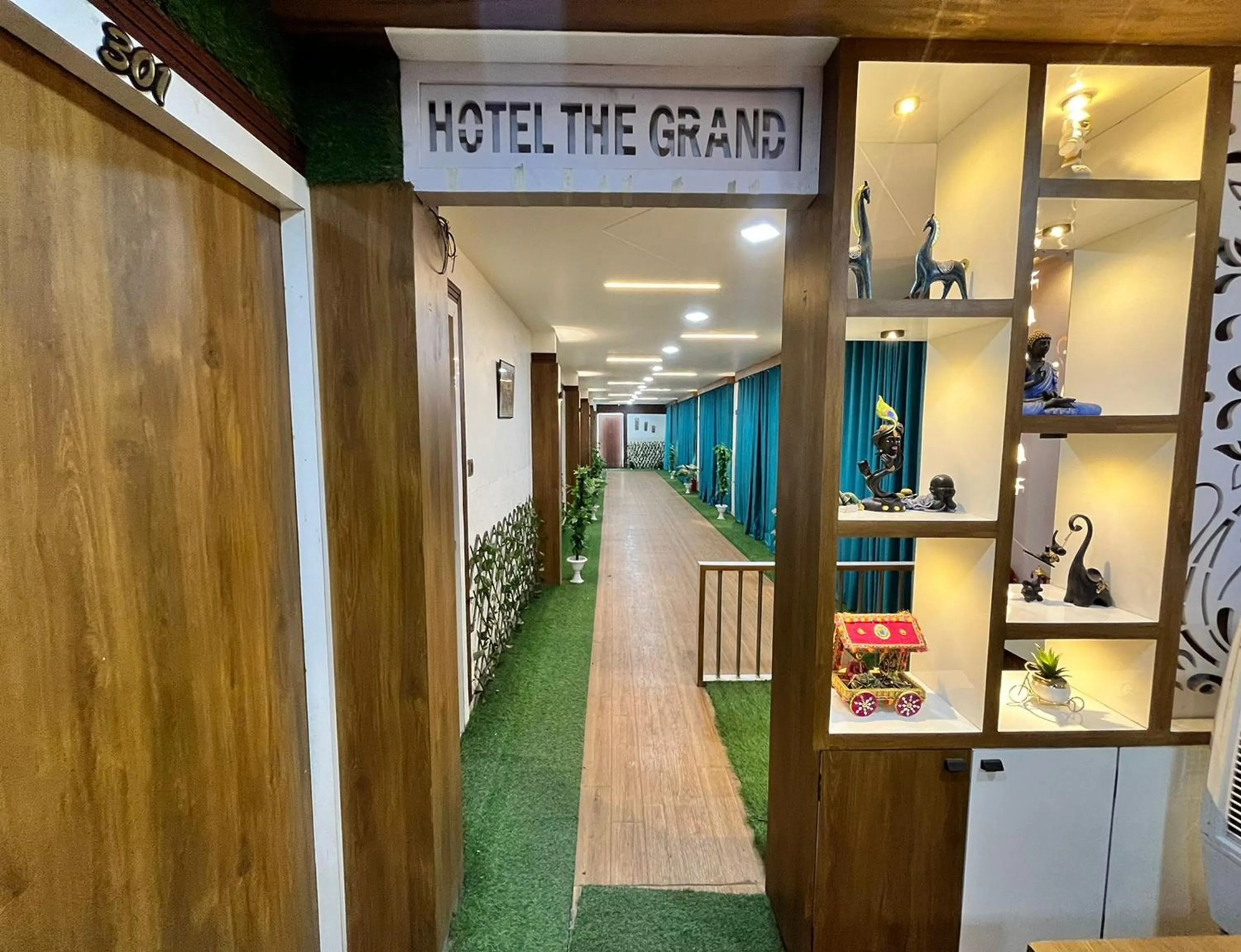 Area and facilities in Hotel The Grand Near Maninagar Railway Station Ahmedabad