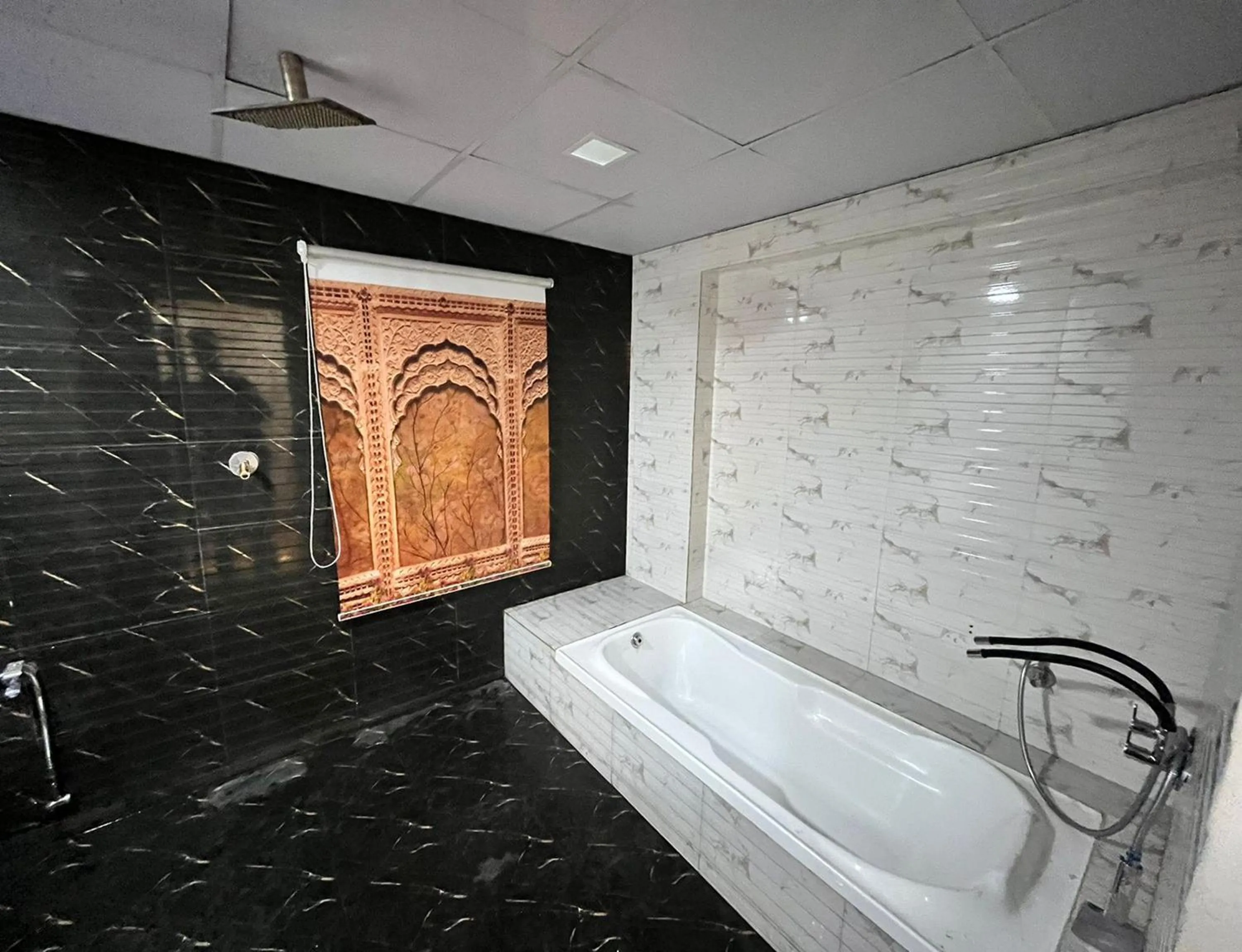 Bathroom in Hotel The Grand Near Maninagar Railway Station Ahmedabad