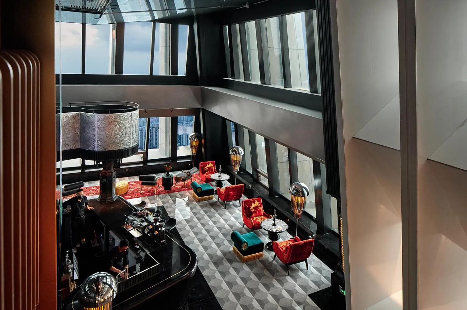 Bed in ISEYA Panoramic Hotel Chongqing Jiefangbei Flagship