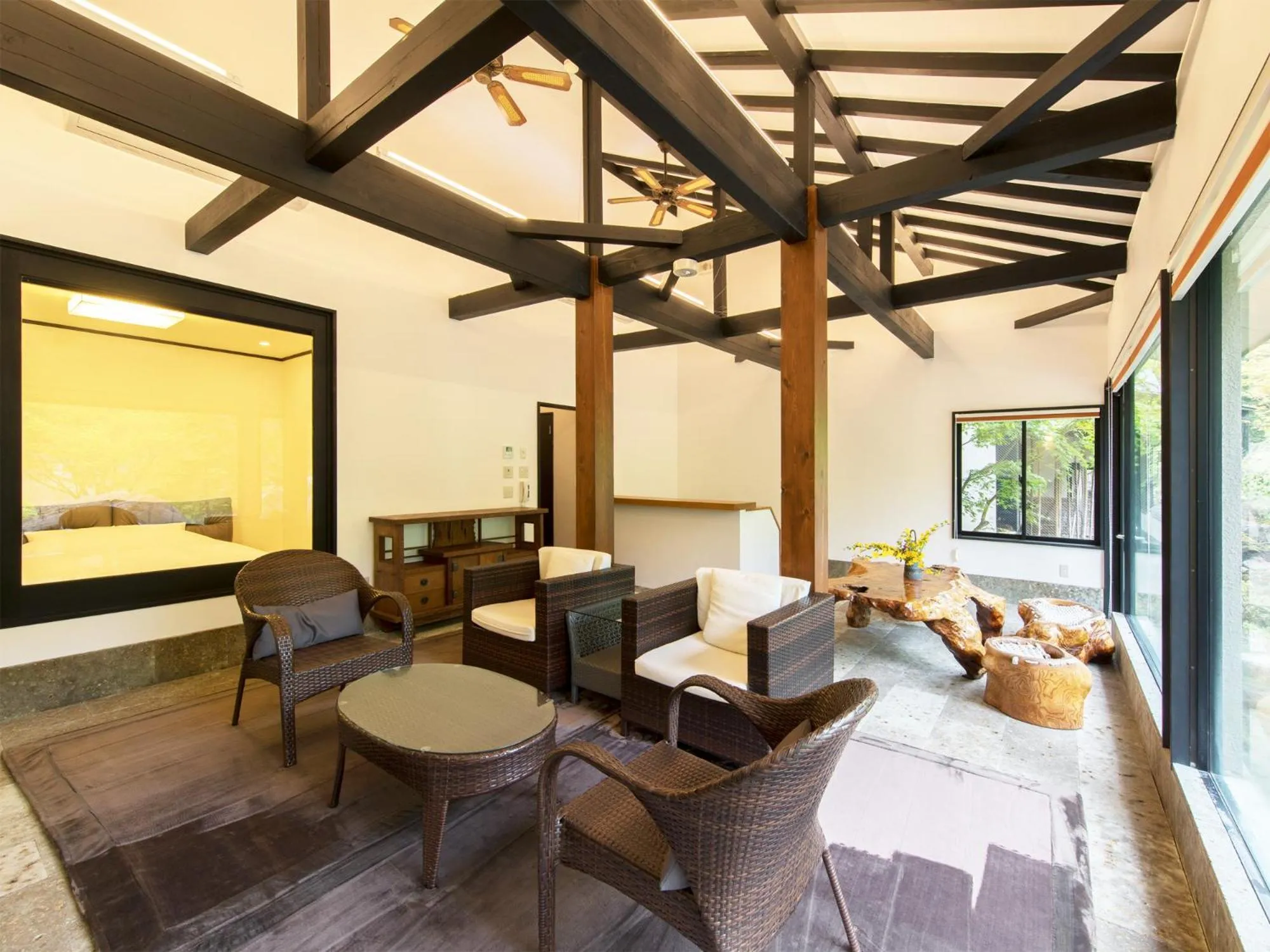 Living room in Kinshuusanso