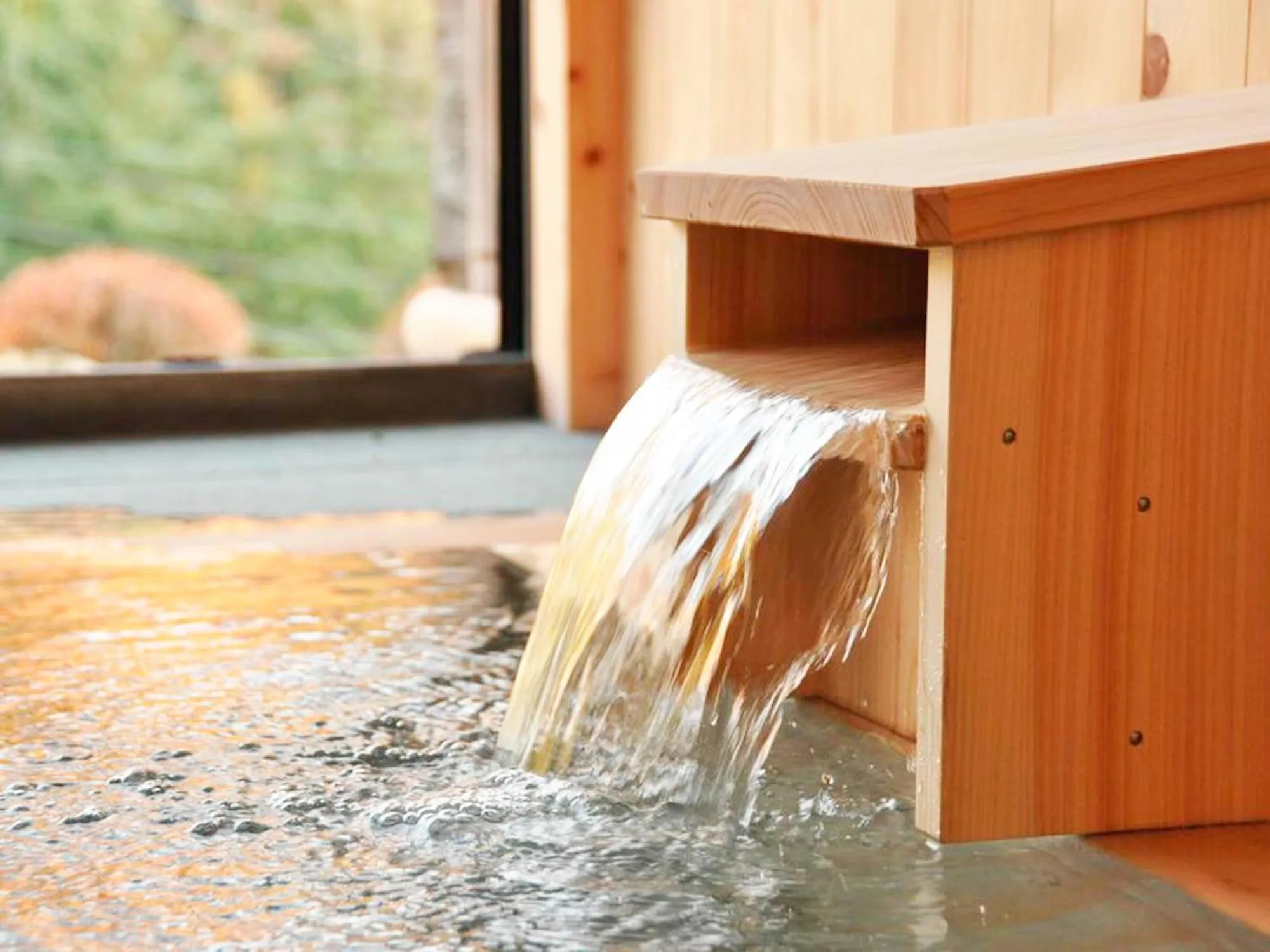 Hot Spring Bath in Kinshuusanso