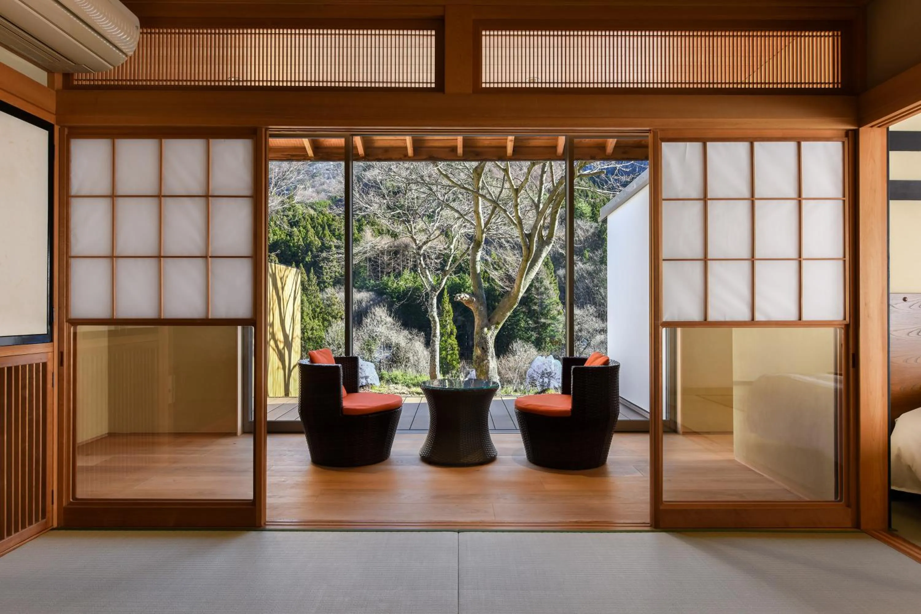 Photo of the whole room in Kinshuusanso