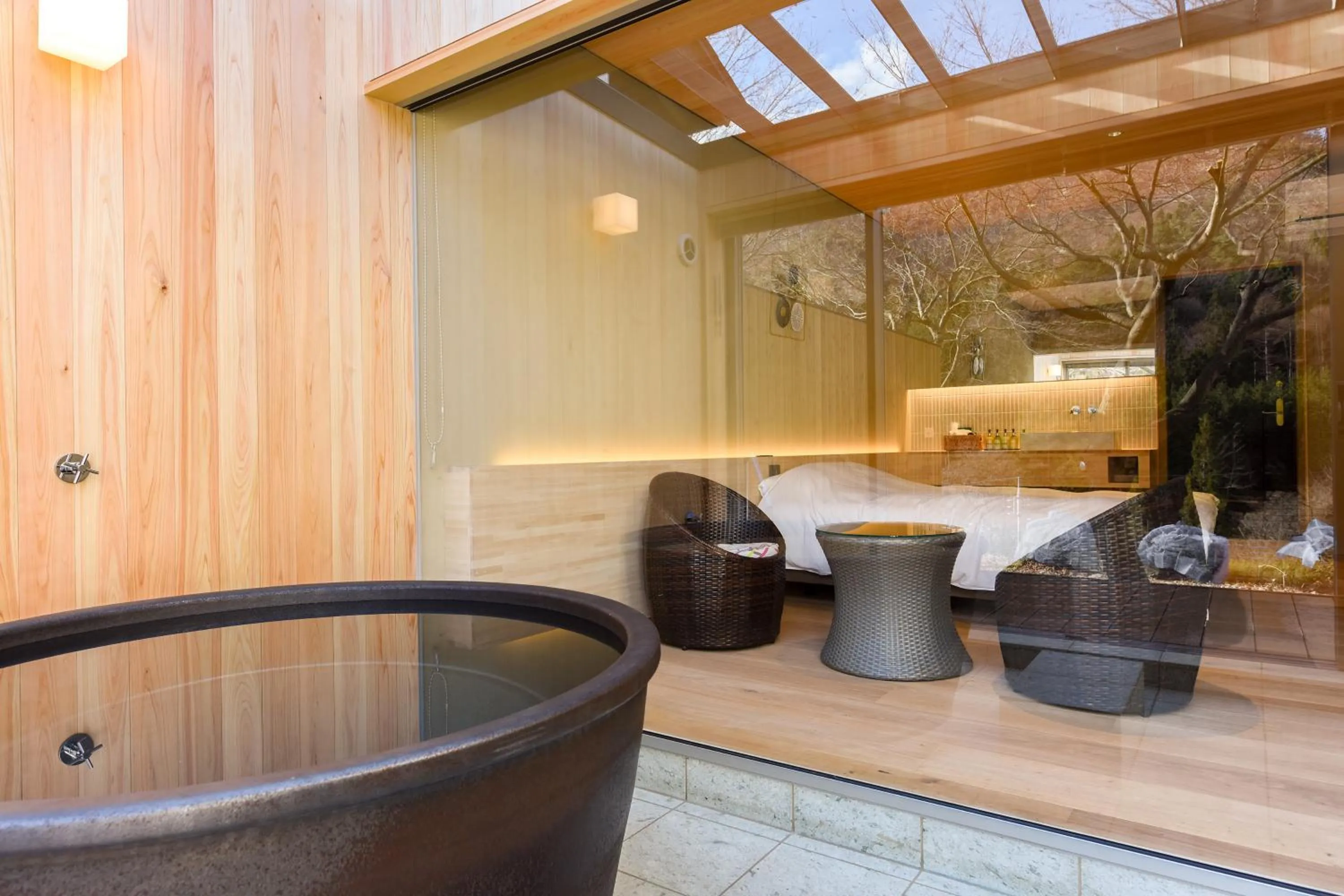 Hot Spring Bath in Kinshuusanso