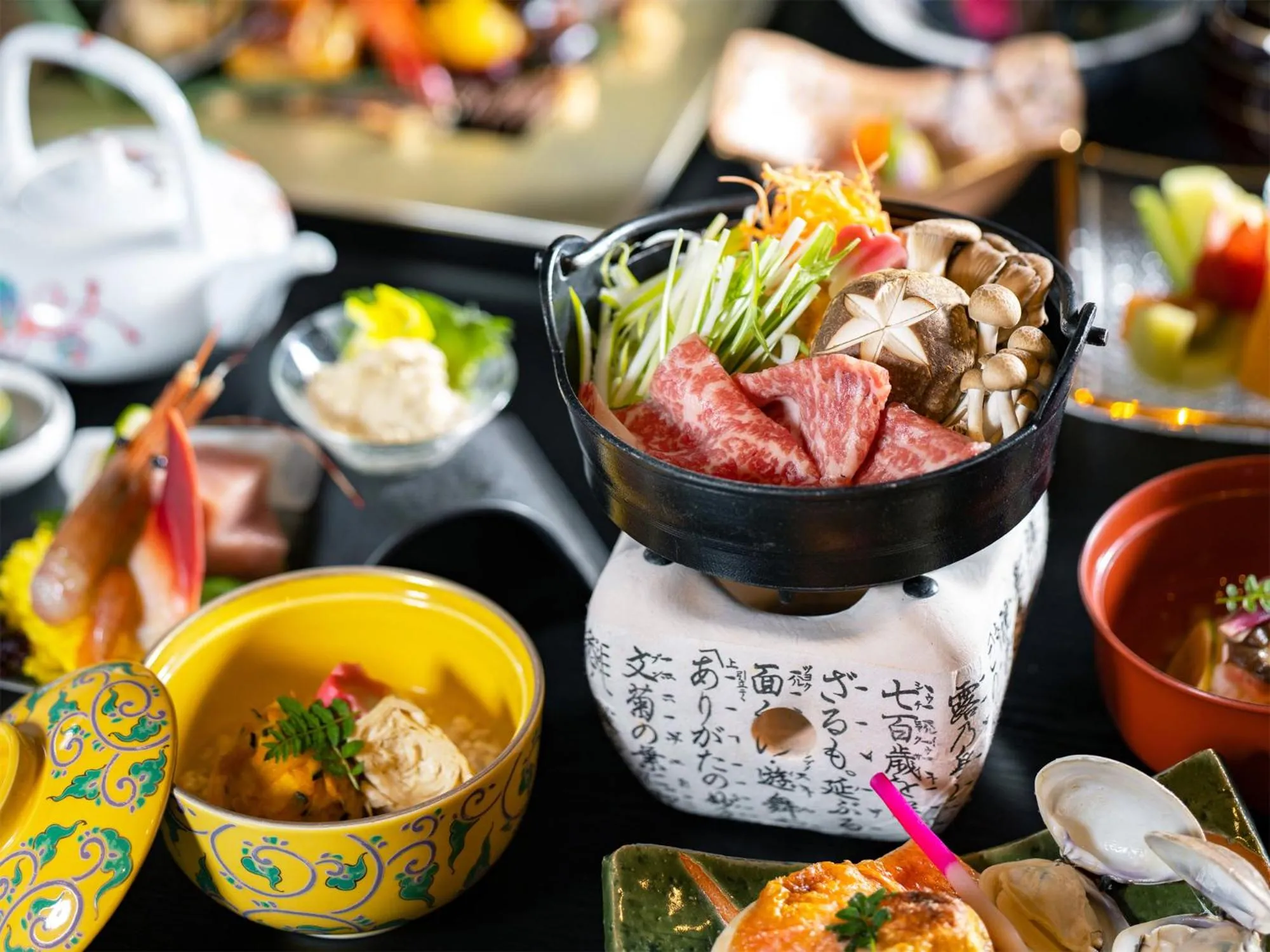 Food and drinks in Kinshuusanso