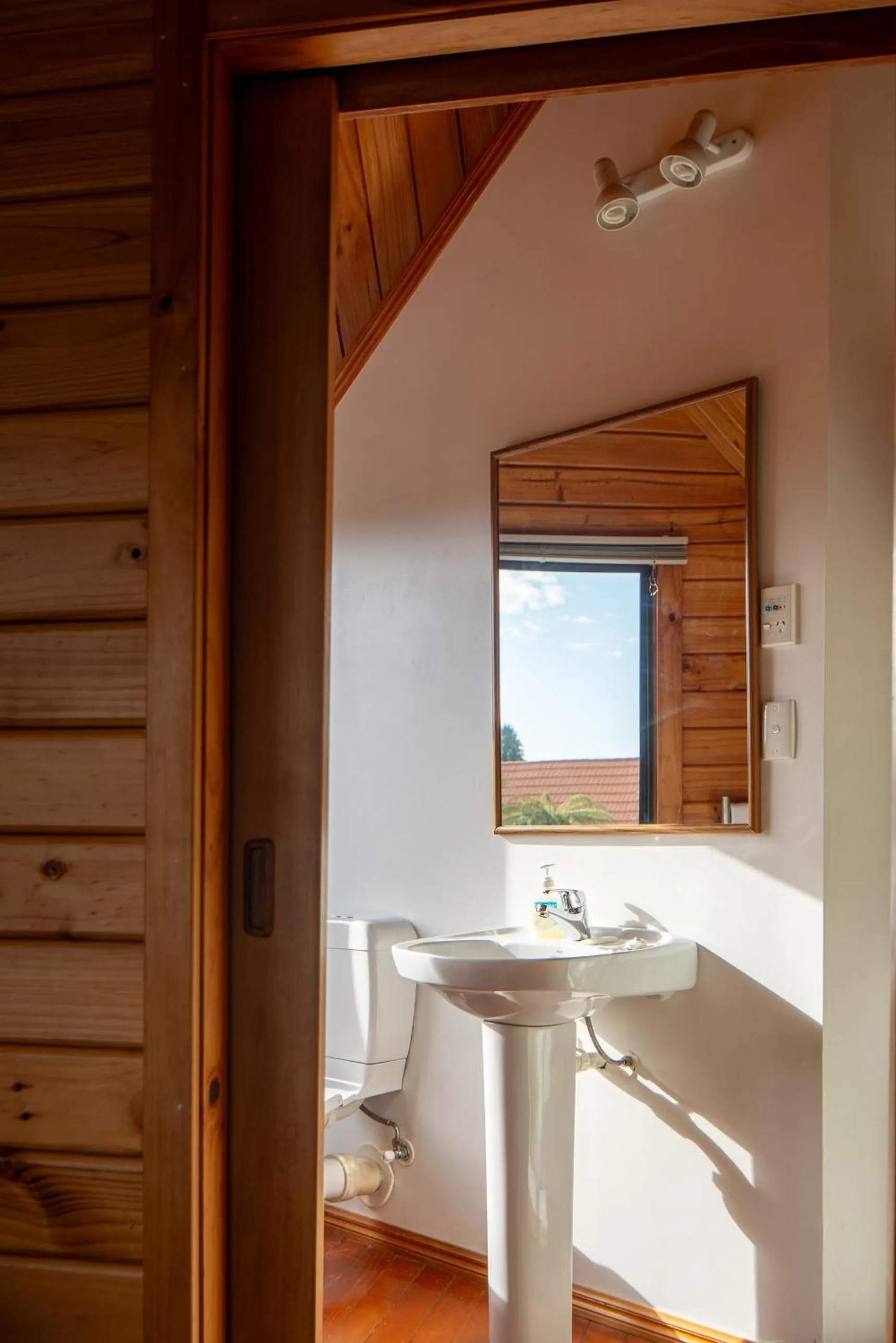 Bathroom in Fox Glacier Lodge
