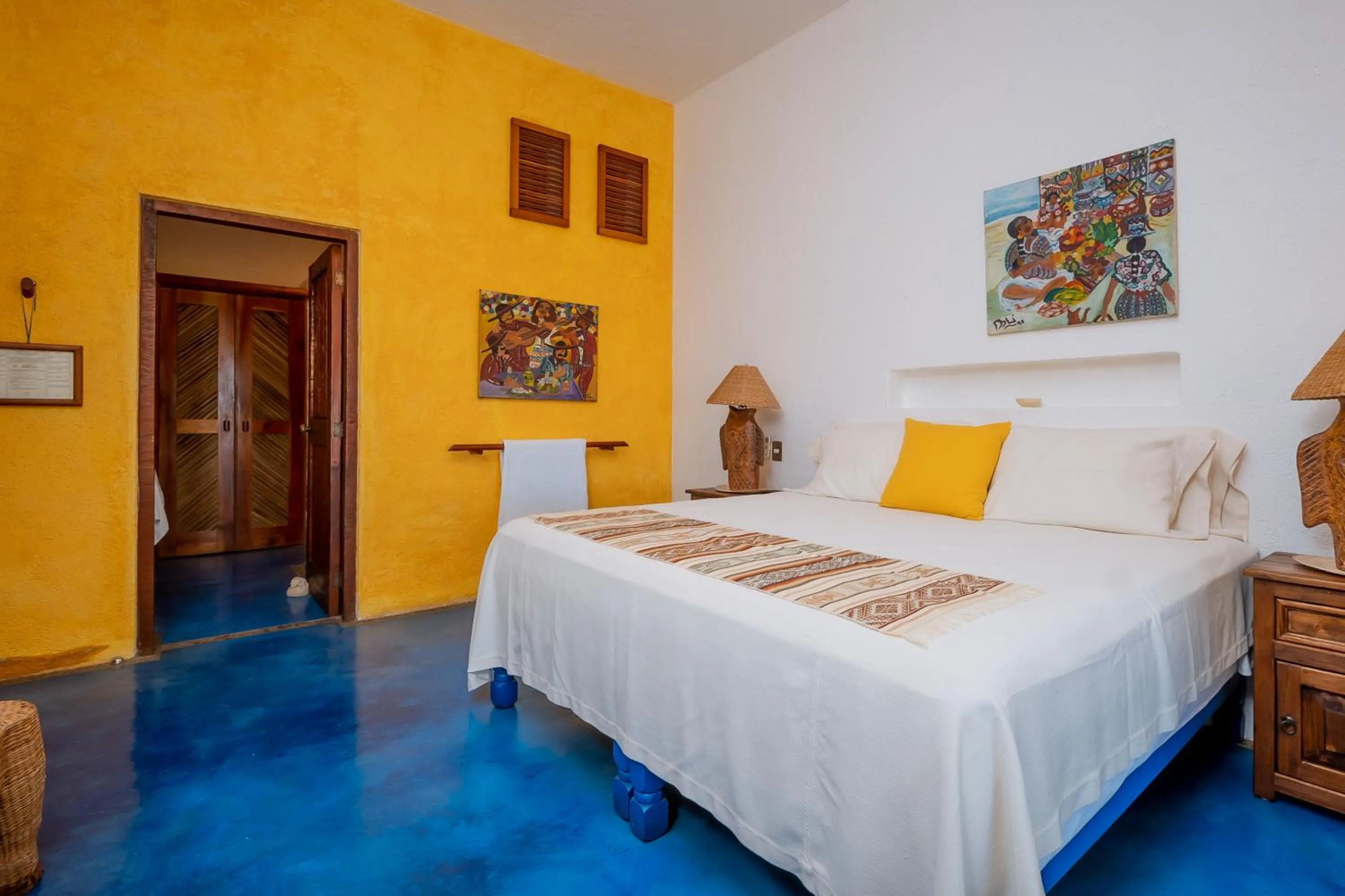 Bedroom, Bed in Ensueño de Fuga