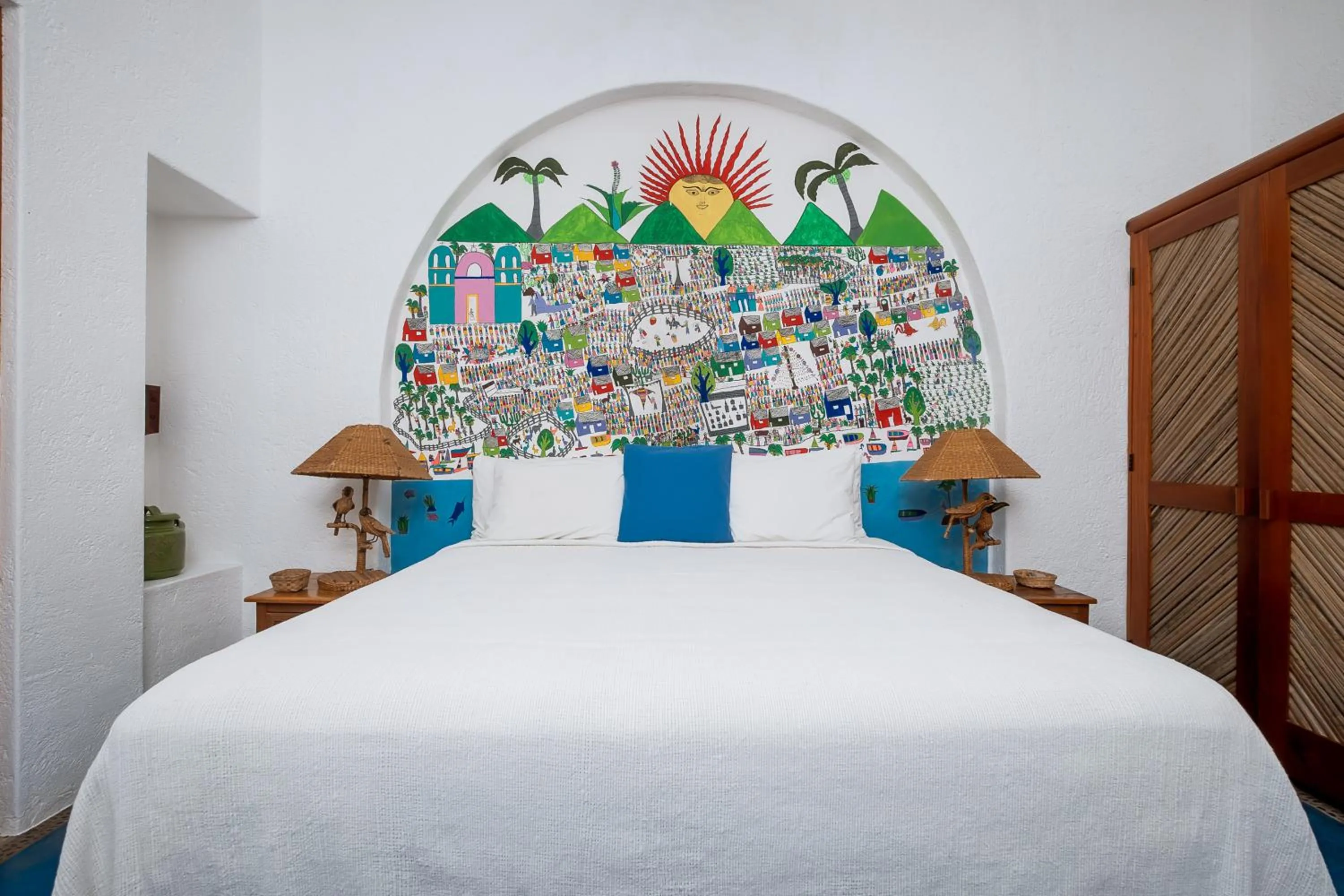 Bed in Ensueño de Fuga