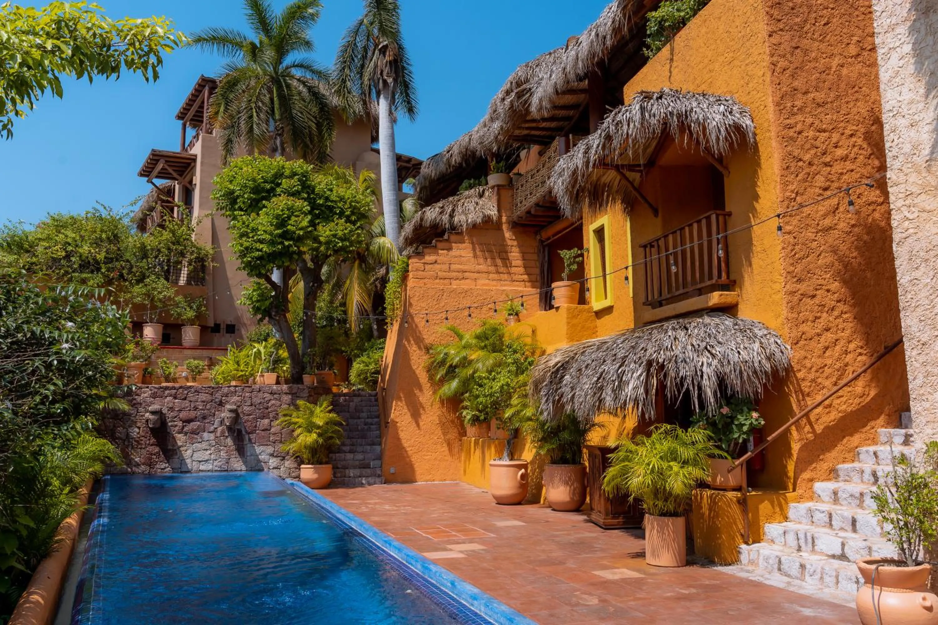 Garden view in Ensueño de Fuga