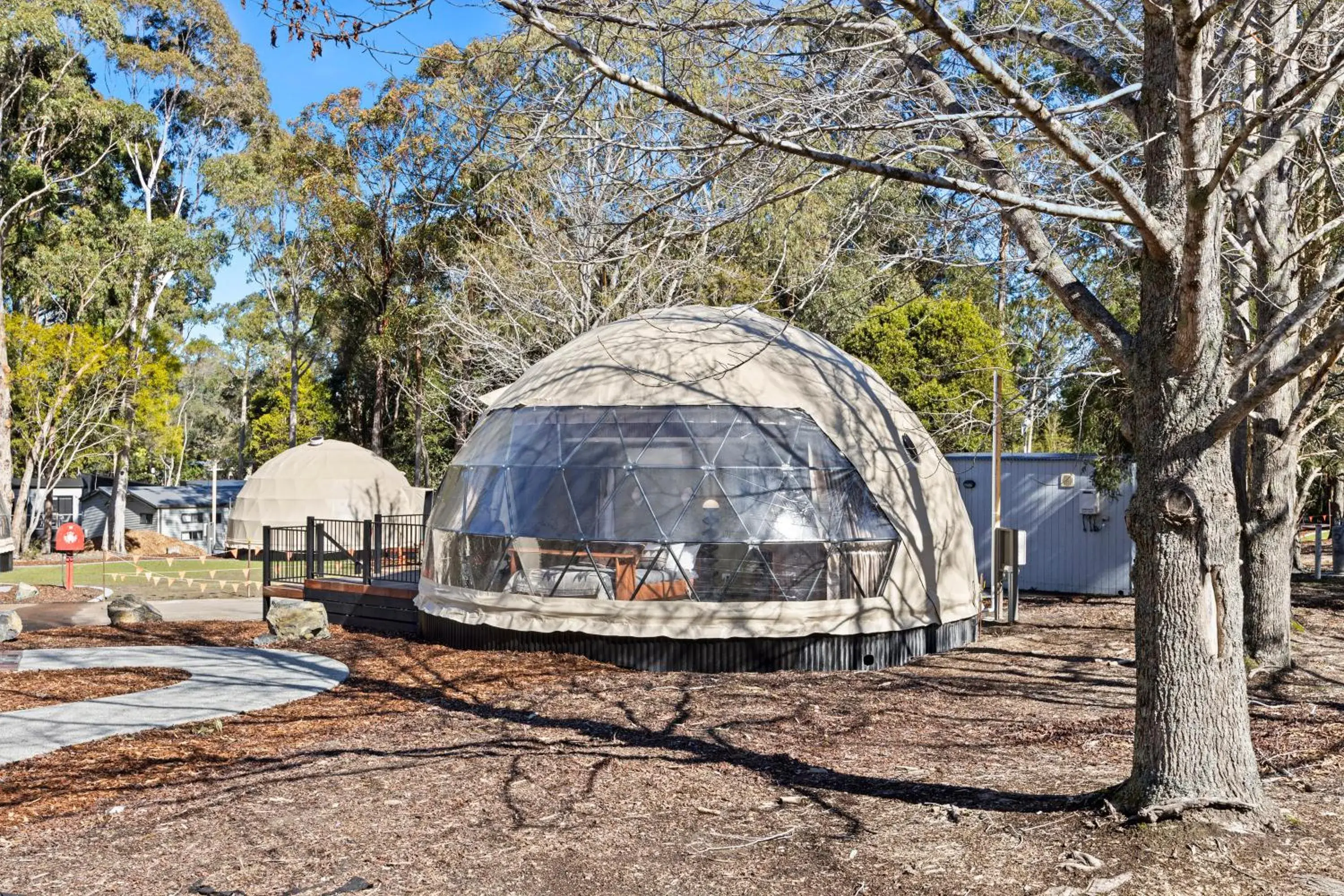 Mega Geo Dome Ensuite in BIG4 Yarra Valley Park Lane Holiday Park Mega Geo Dome Ensuite in BIG4 Yarra Valley Park Lane Holiday Park