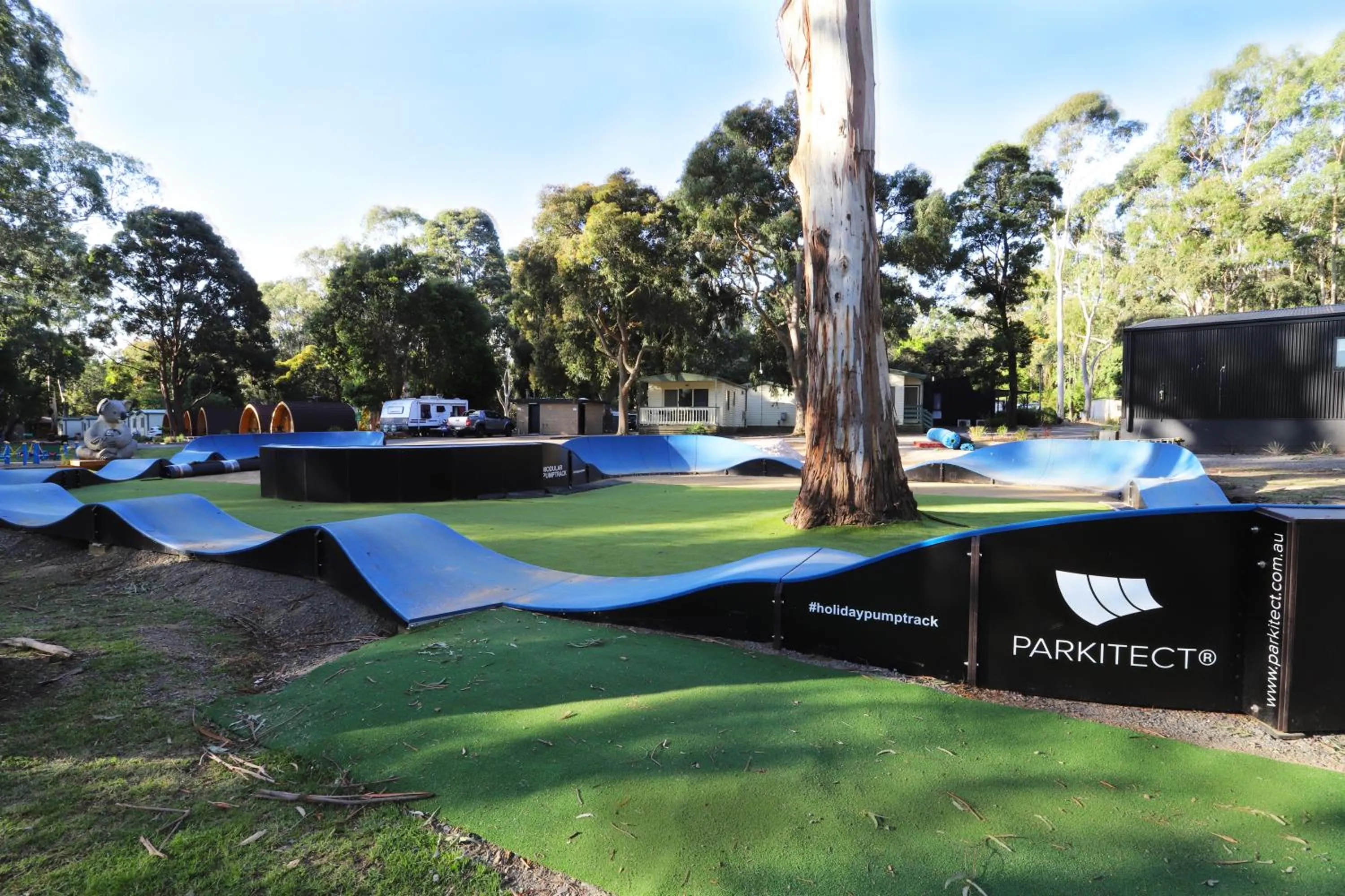 Children play ground in BIG4 Yarra Valley Park Lane Holiday Park