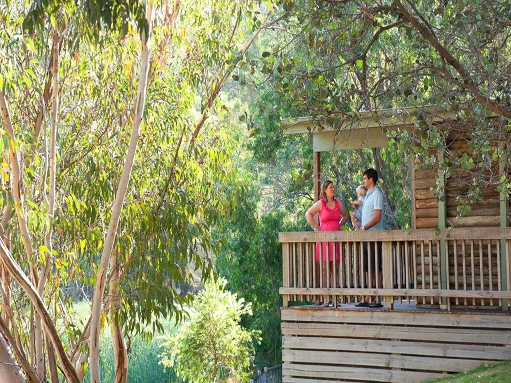 Guests in BIG4 Yarra Valley Park Lane Holiday Park