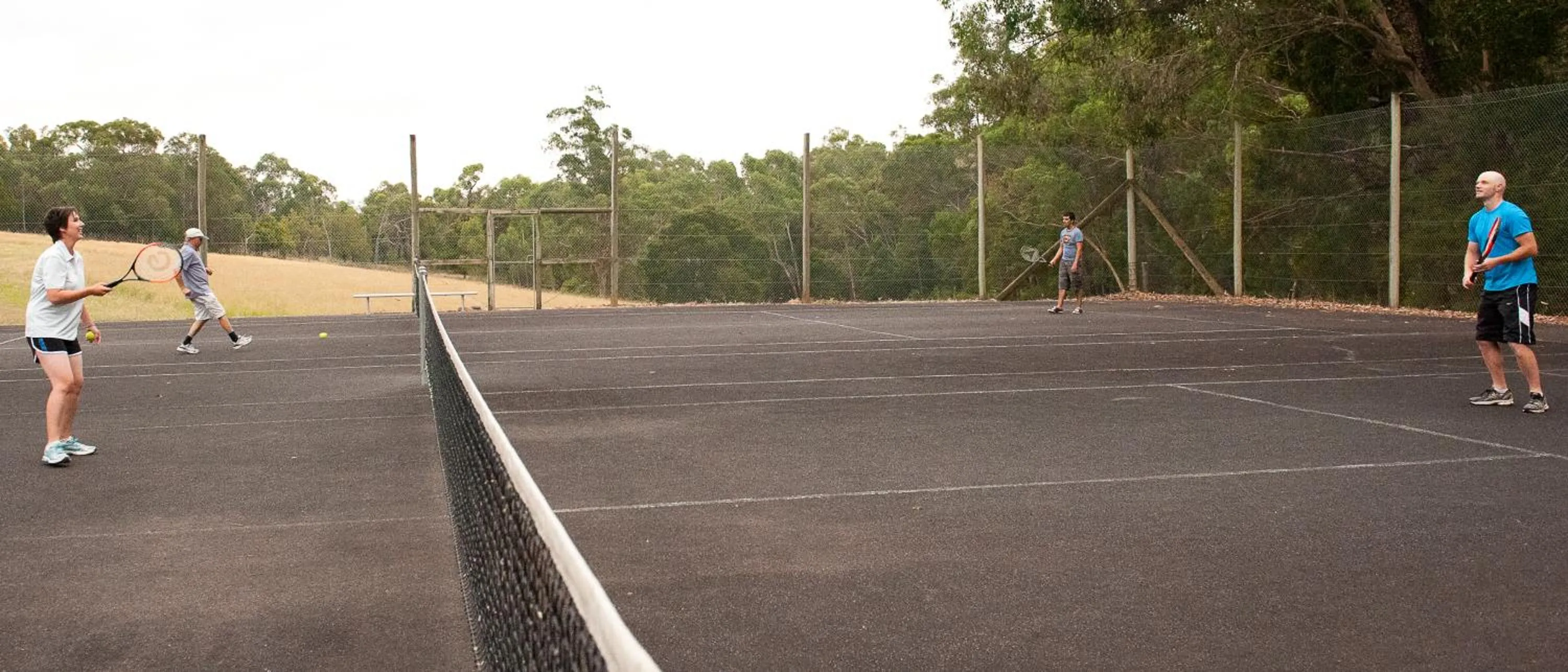 Tennis court in BIG4 Yarra Valley Park Lane Holiday Park