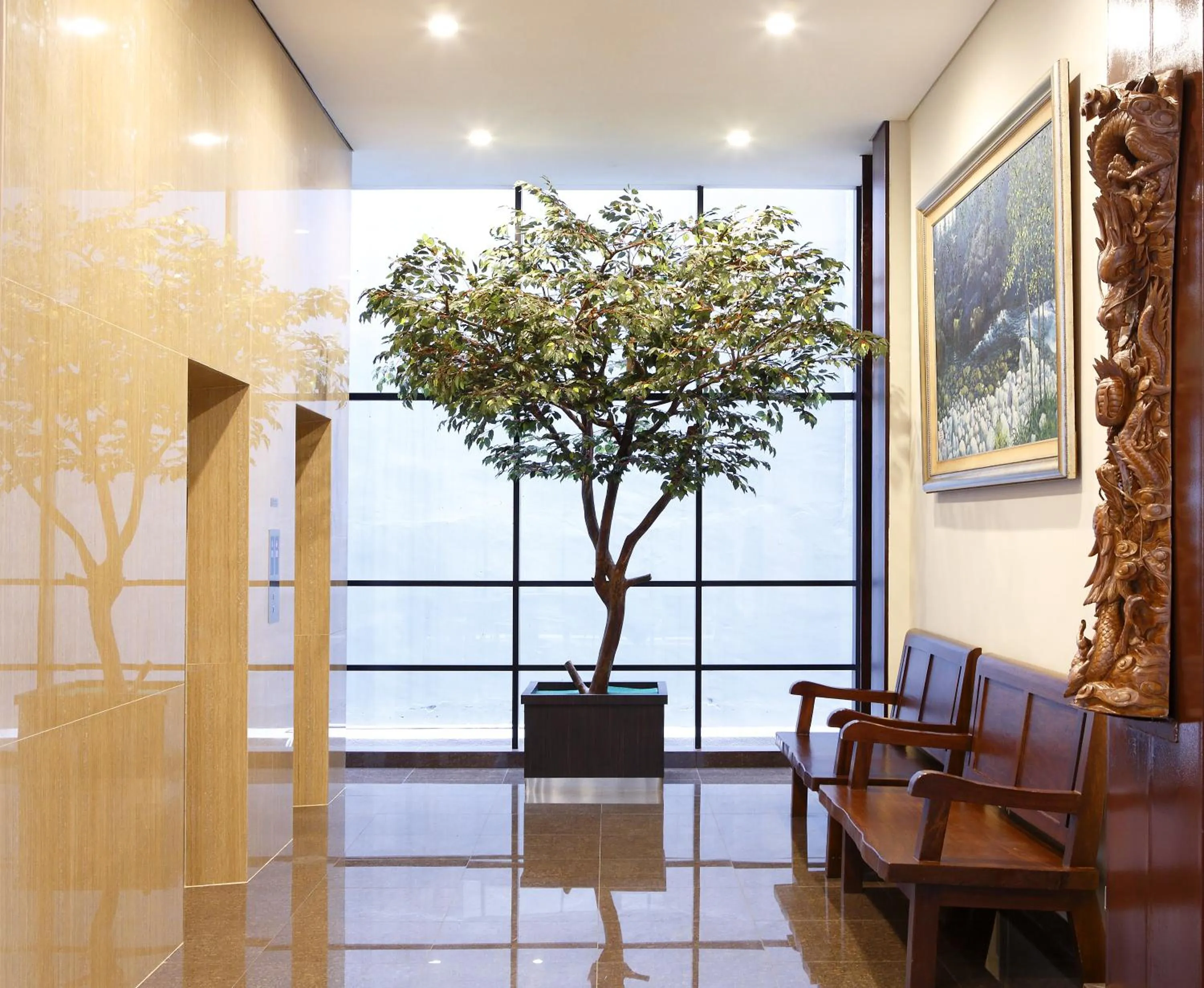 Decorative detail in Amaris Hotel Pasar Baru