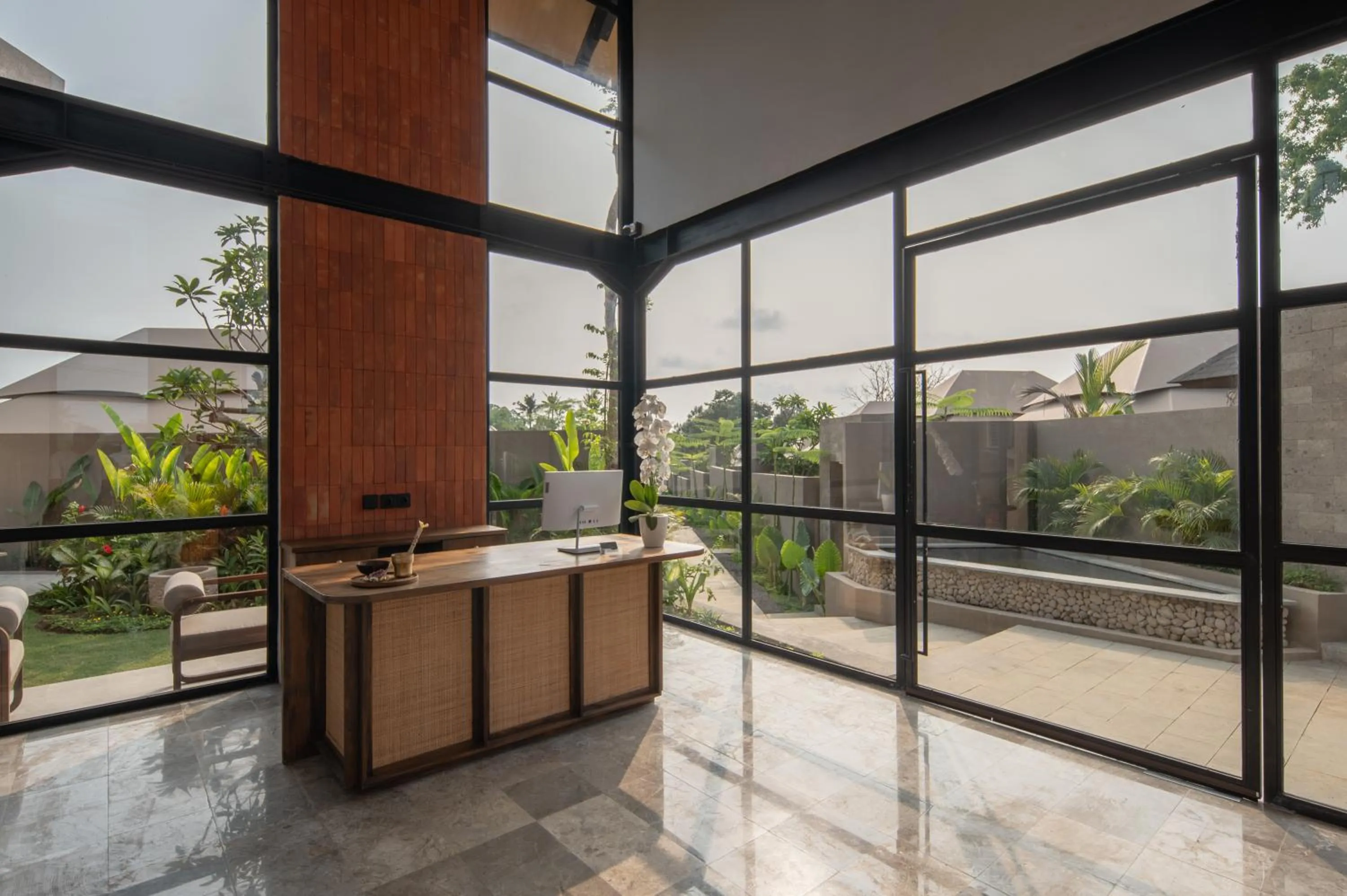 Lobby or reception in Ubud Mas Glamping Luxury Tent