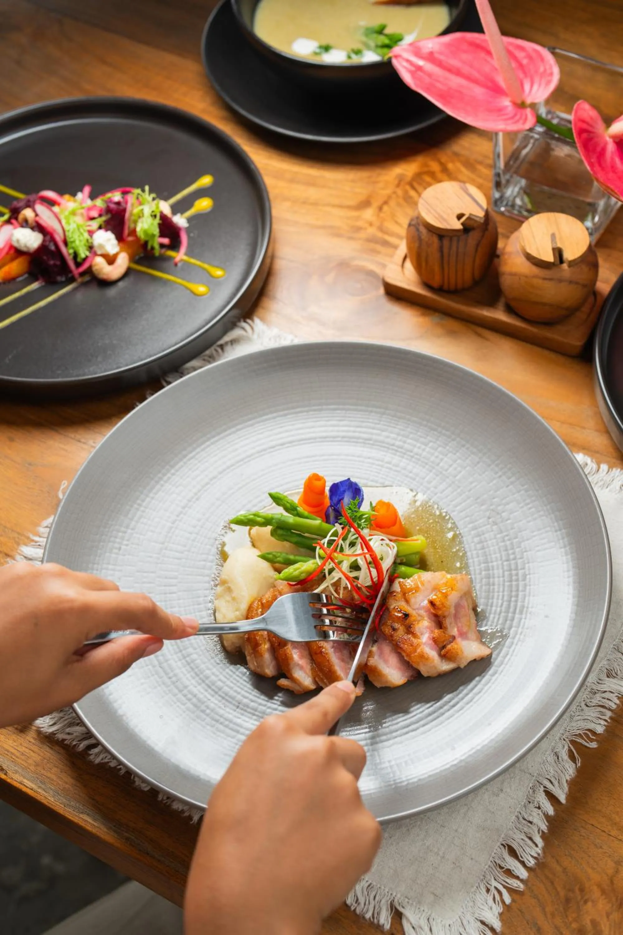 Food in Ubud Mas Glamping Luxury Tent