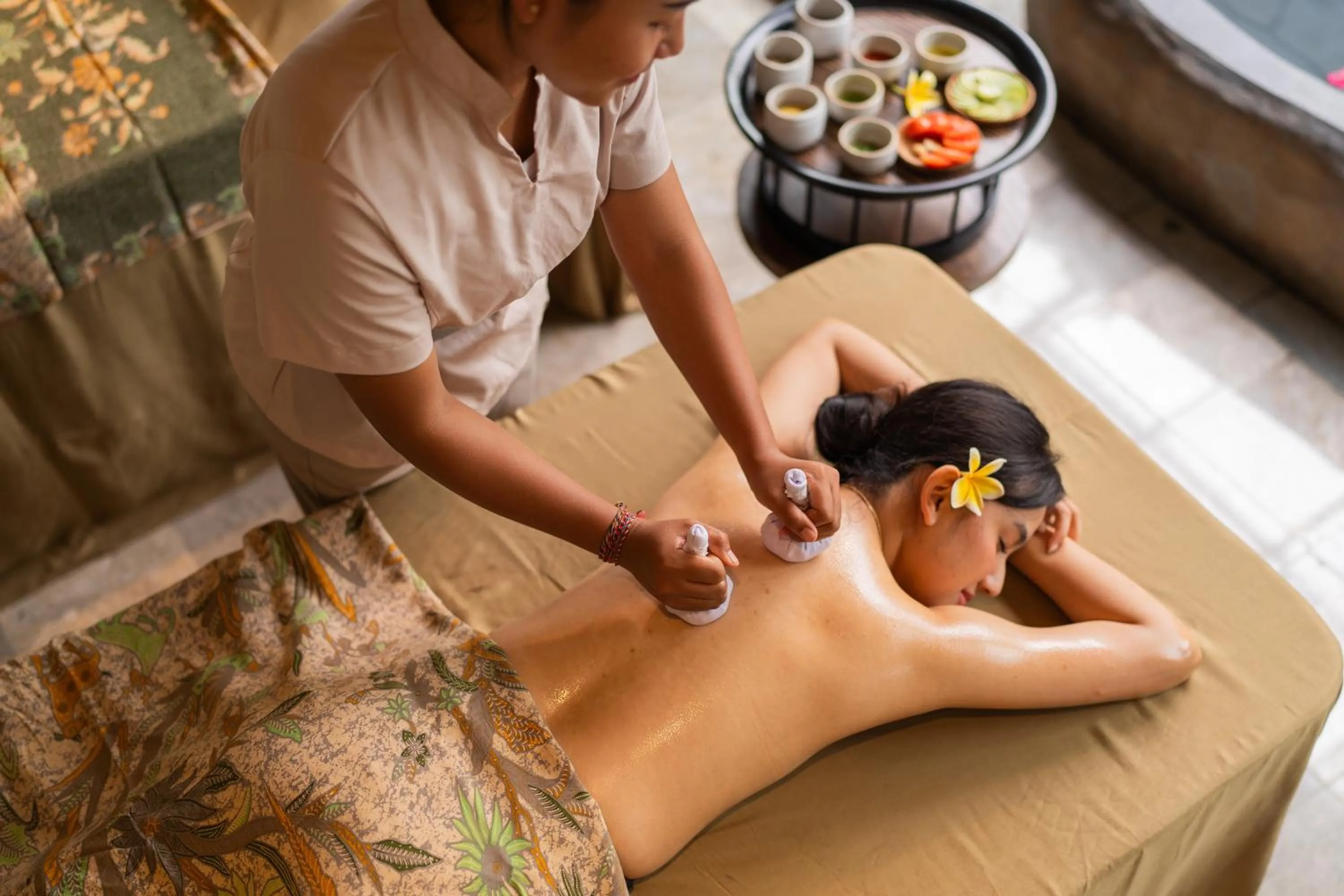 Massage in Ubud Mas Glamping Luxury Tent