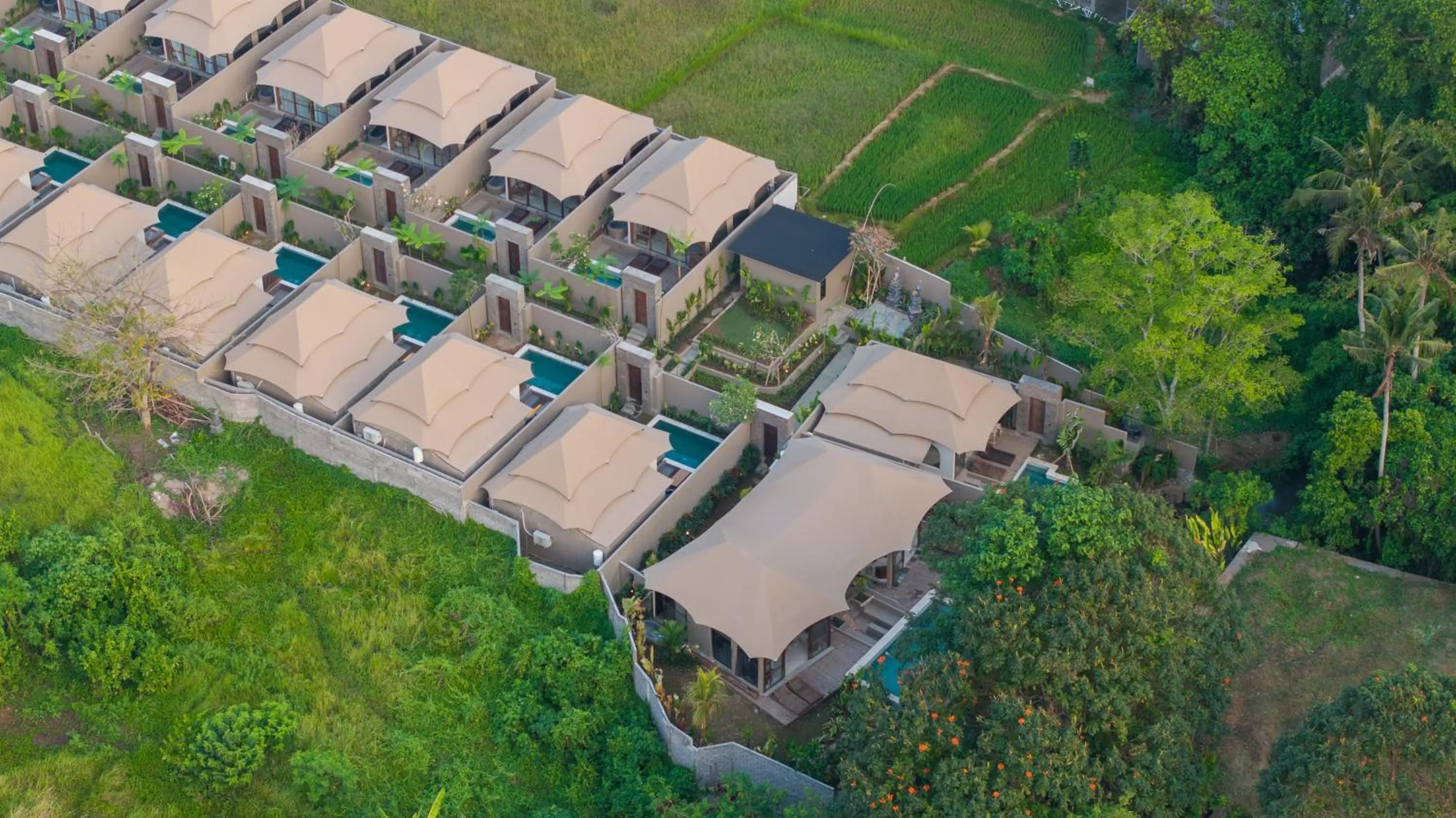 Property building in Ubud Mas Glamping Luxury Tent