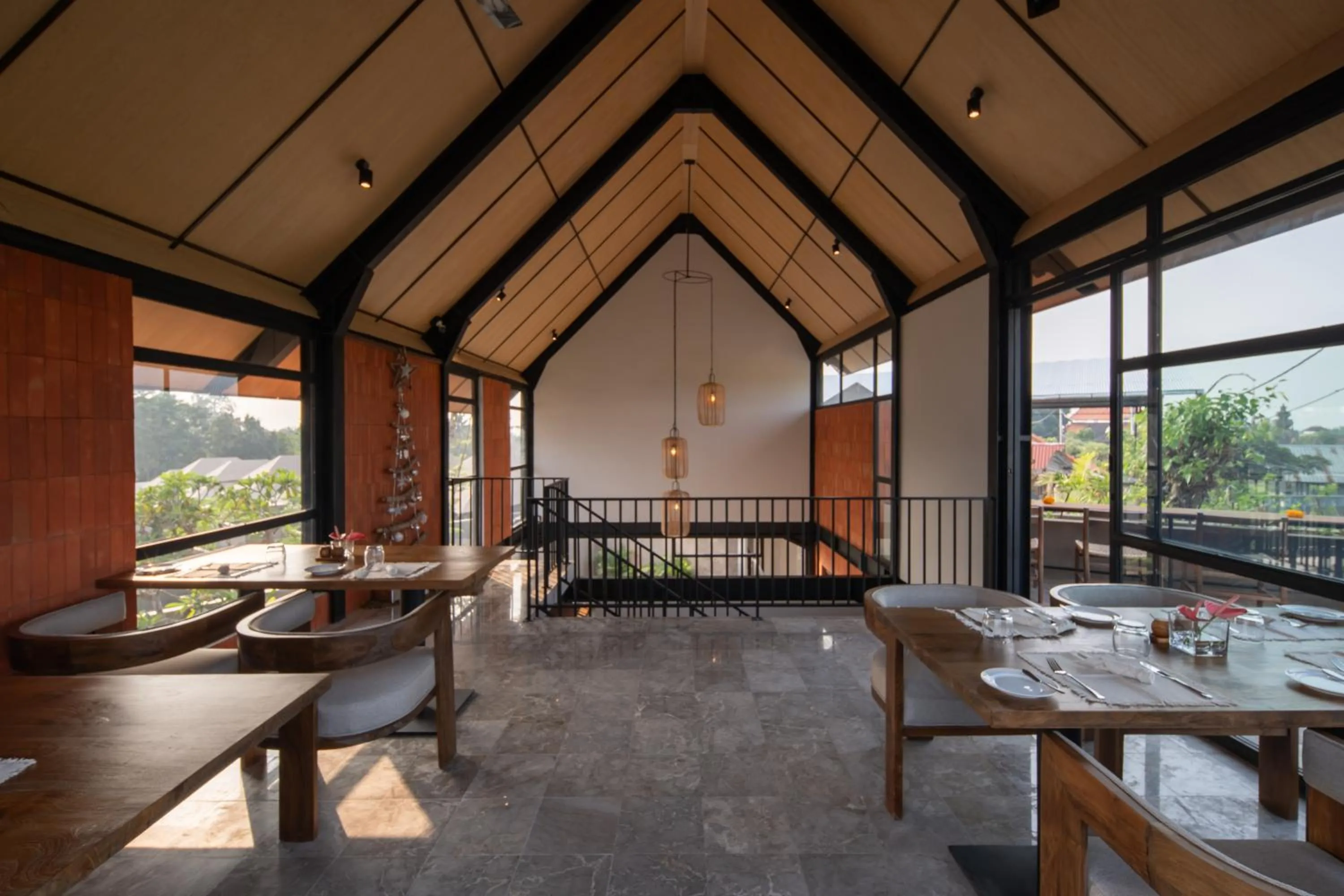 Restaurant/places to eat in Ubud Mas Glamping Luxury Tent