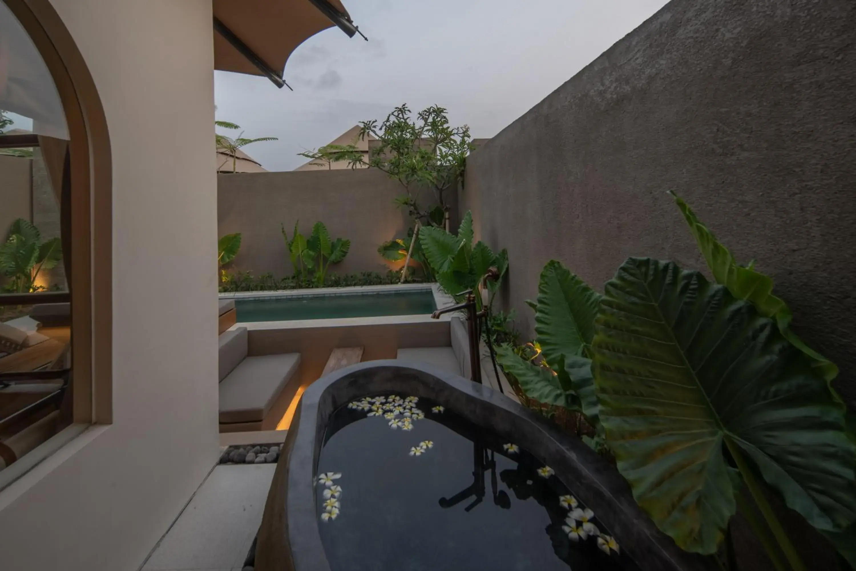 Bathroom in Ubud Mas Glamping Luxury Tent Bathroom in Ubud Mas Glamping Luxury Tent